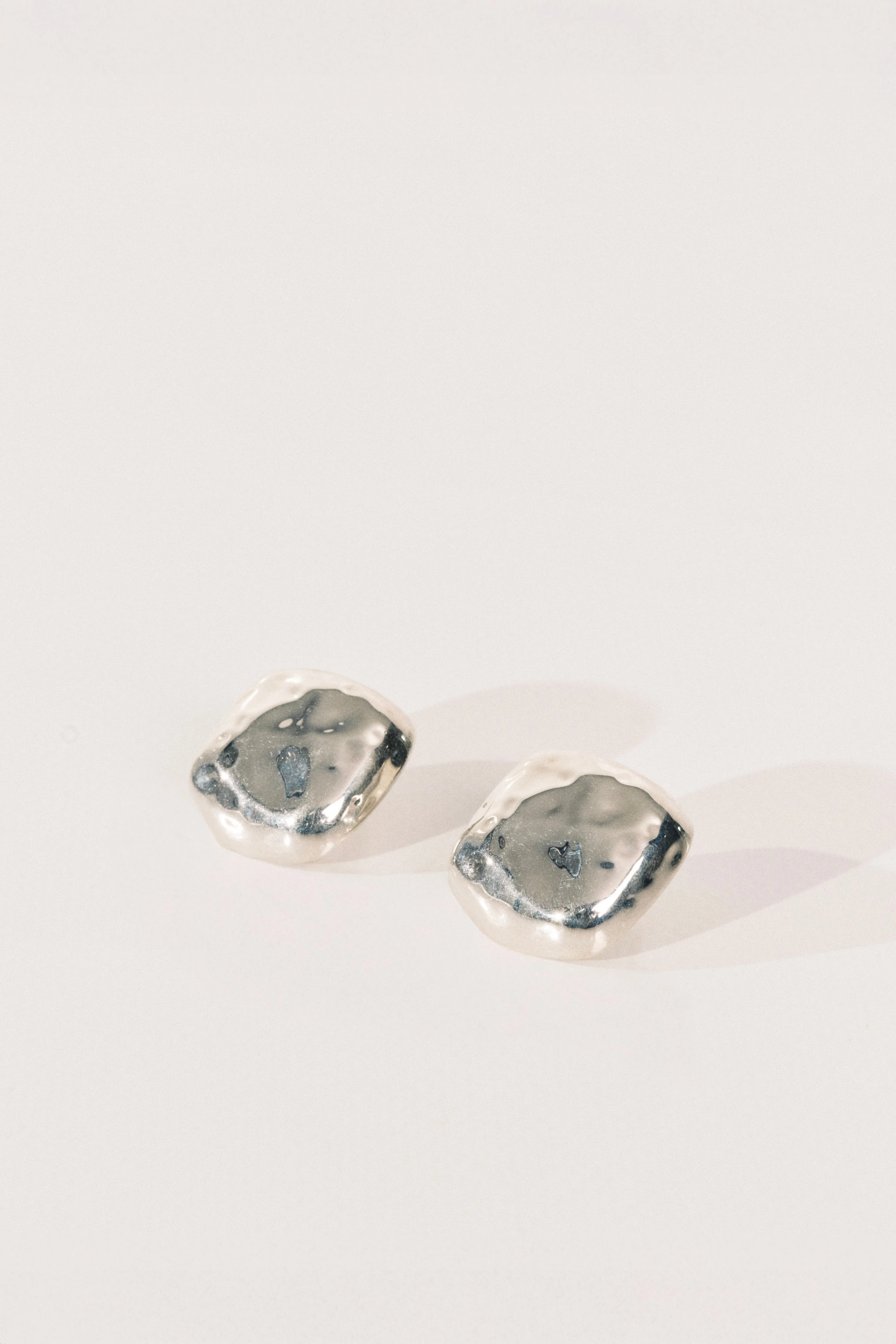 Tetra Silver Earrings Large sold by Dehanche product image thumbnail 2