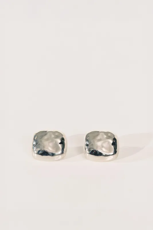 Tetra Silver Earrings Large sold by Dehanche