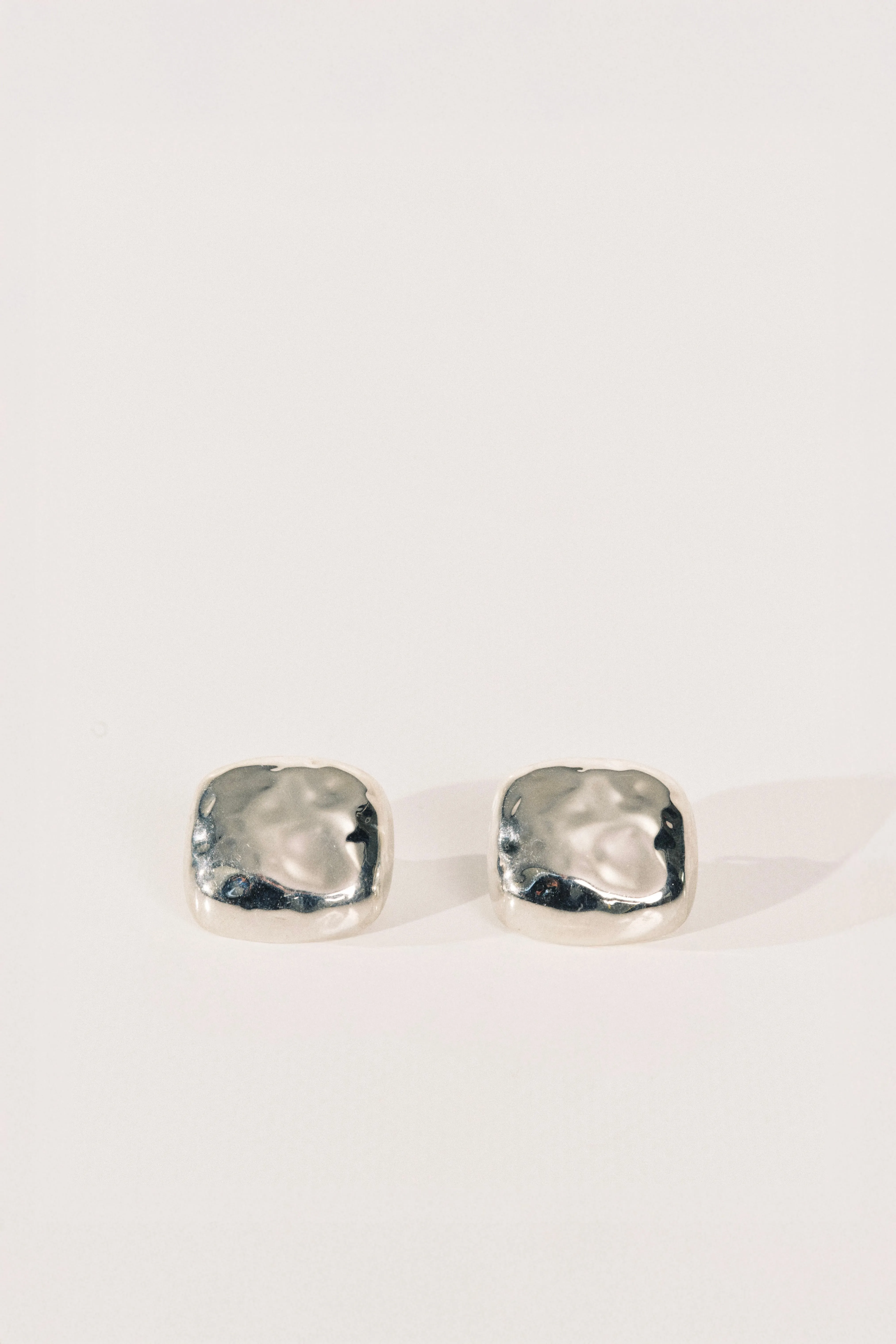 Tetra Silver Earrings Large sold by Dehanche