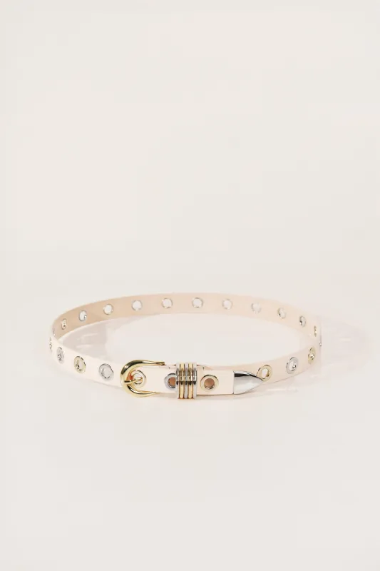 Hollyhock Rivet Mixed Metal sold by Dehanche