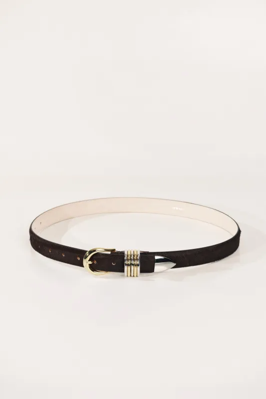 Hollyhock Ponyhair Mixed Metal sold by Dehanche