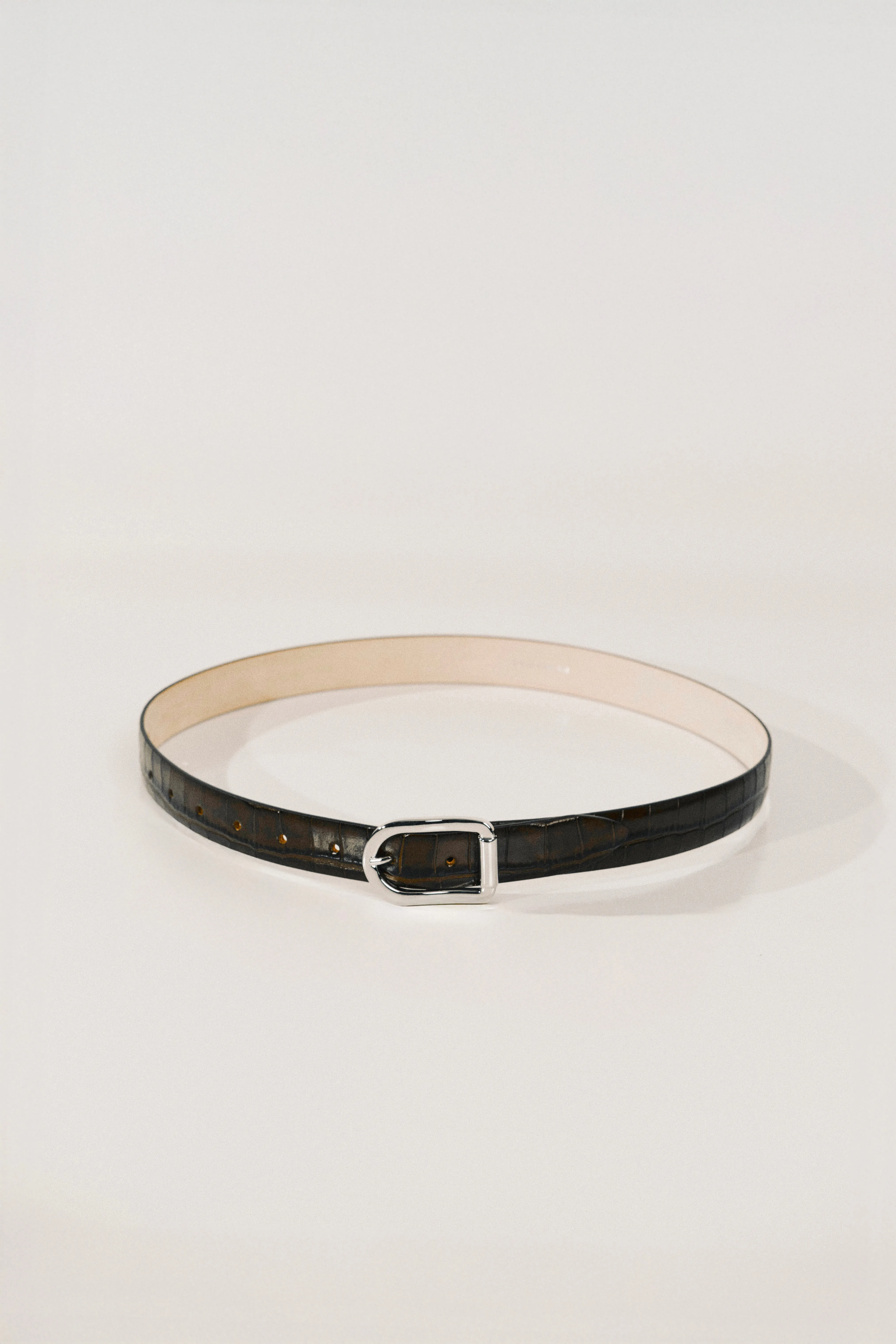 Mija Dark Chocolate Croco Silver sold by Dehanche product image thumbnail 3