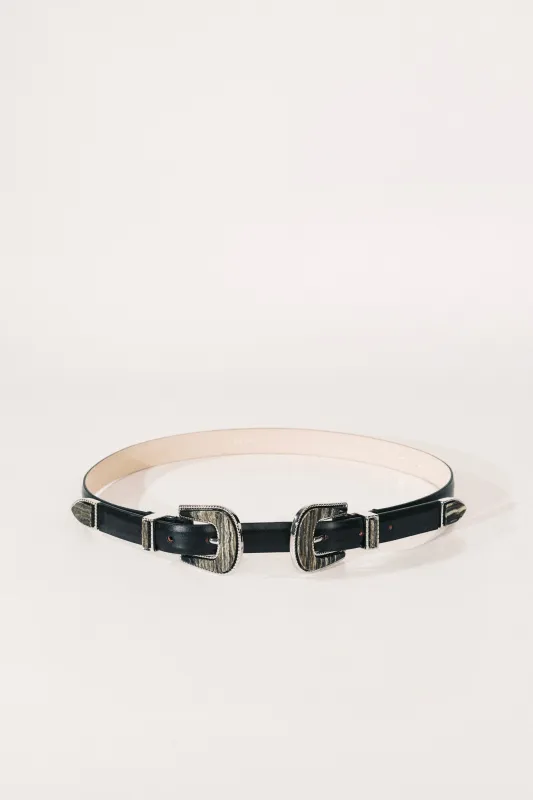 Travertine Double Buckle made by Dehanche