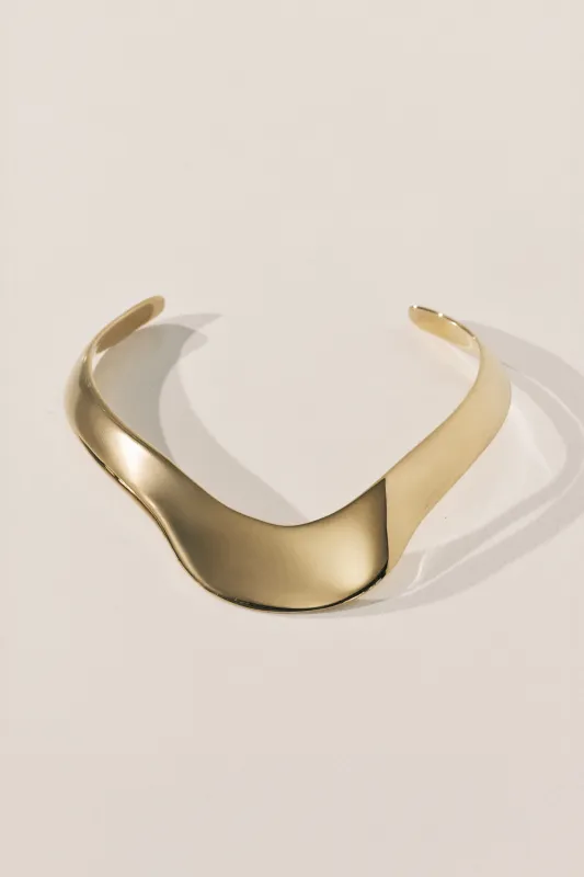 Brancusi Collar Gold made by Dehanche