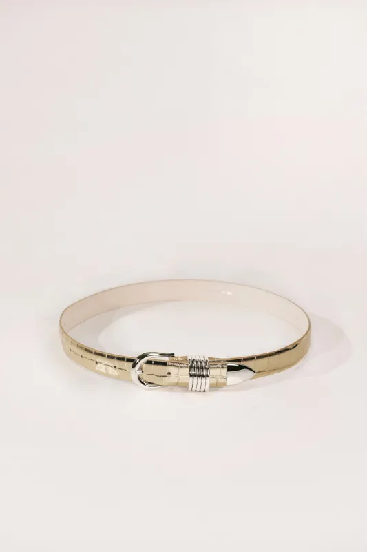 Hollyhock Mirror Croco sold by Dehanche