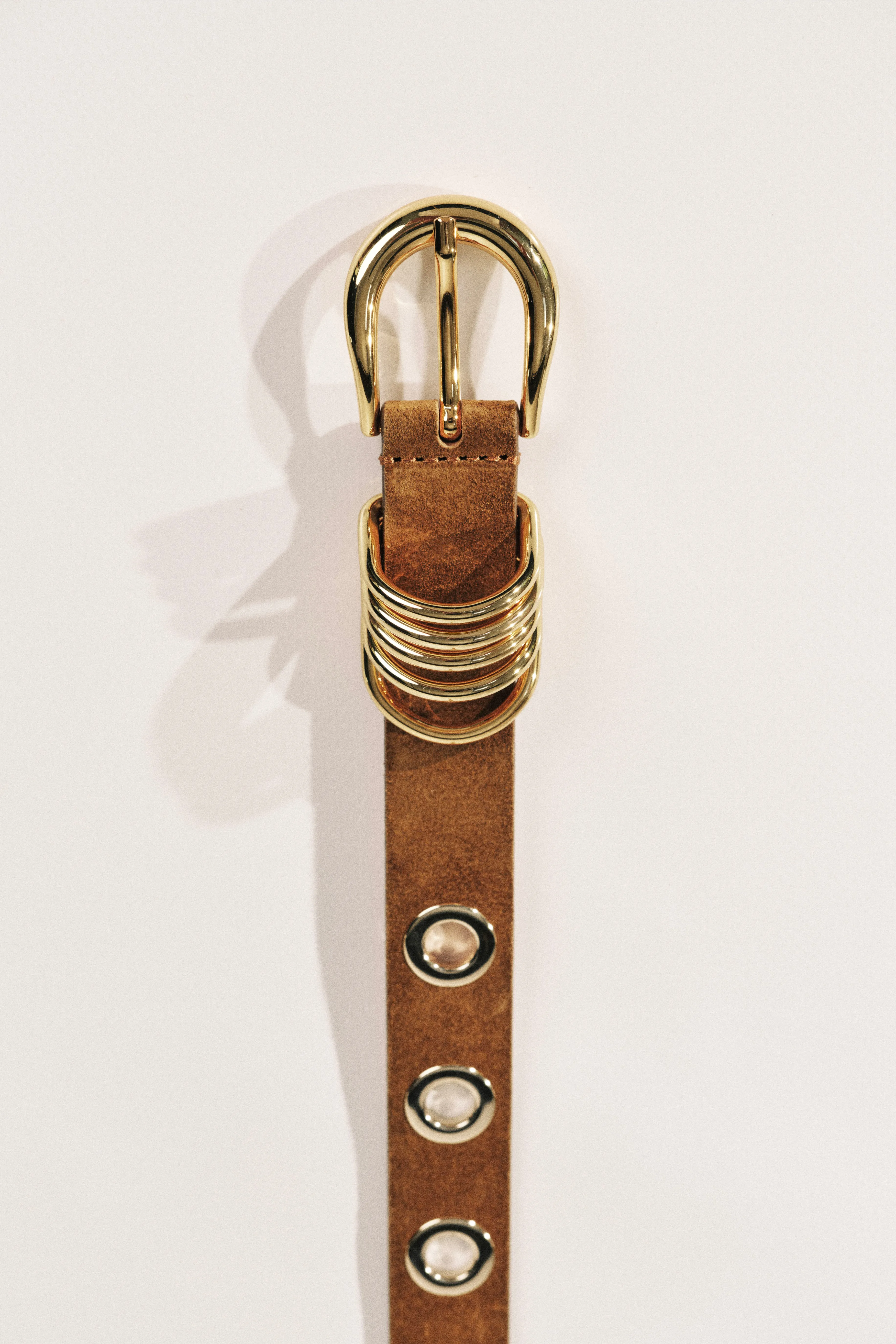 Hollyhock 10 Rivet Suede Gold sold by Dehanche product image thumbnail 2