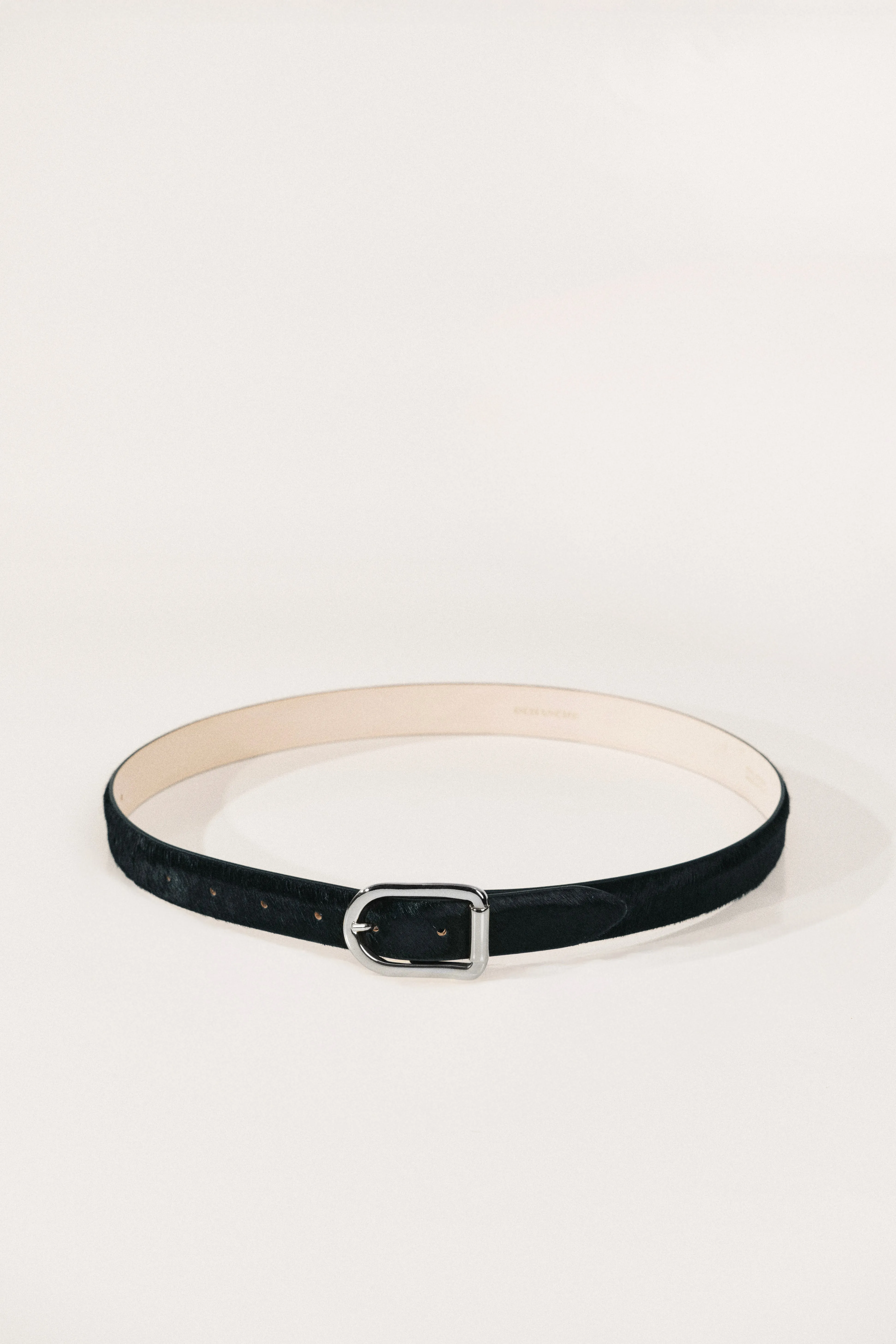Mija Black Calf Hair Silver sold by Dehanche
