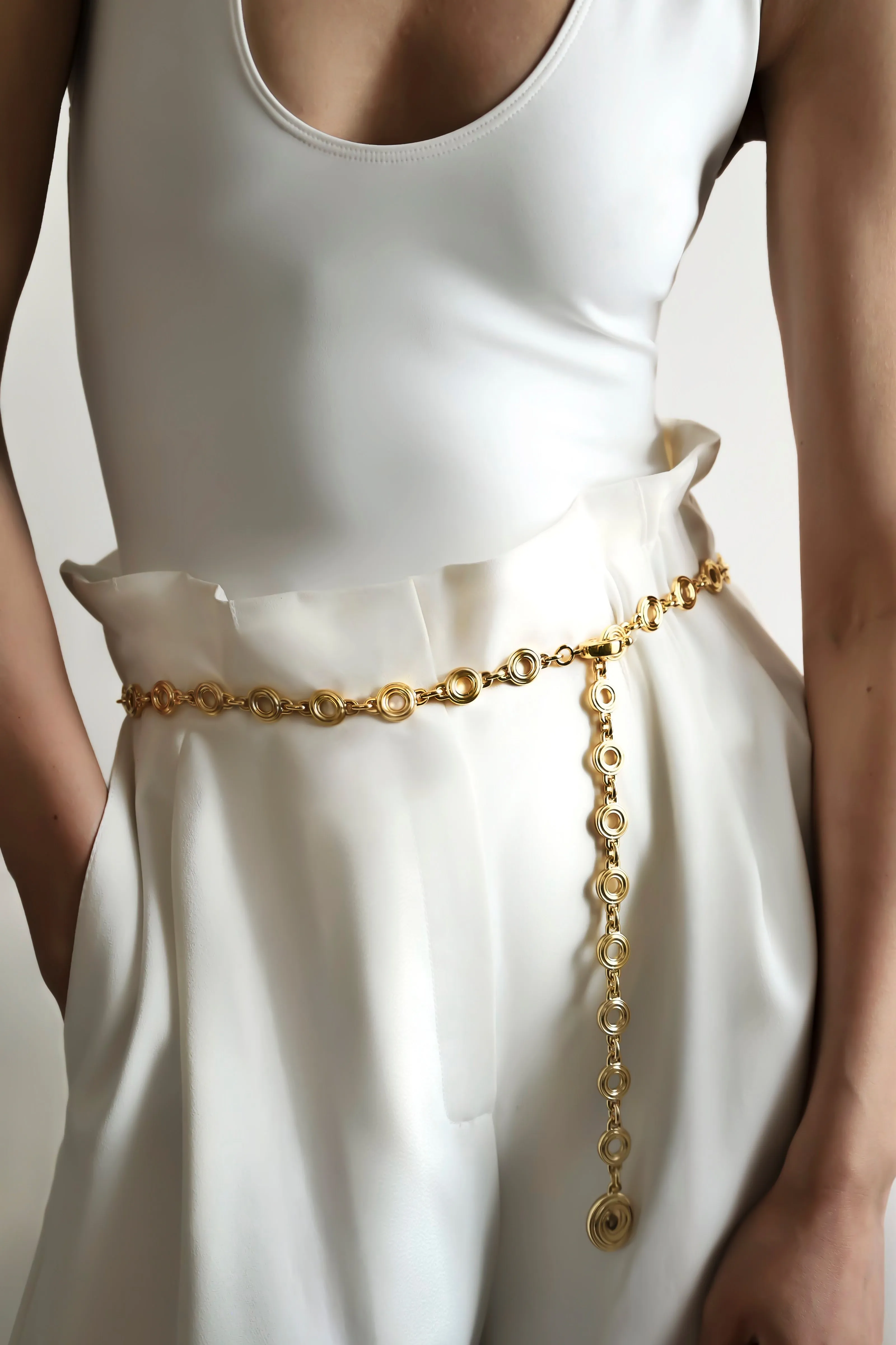 Elysees Gold Chain Belt sold by Dehanche product image thumbnail 2