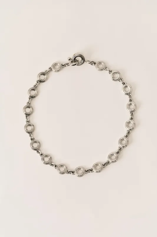 Elysees Silver Necklace made by Dehanche