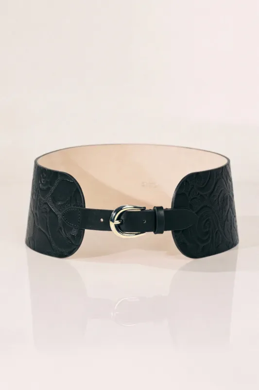 Rimbaud Black Floral Gold made by Dehanche