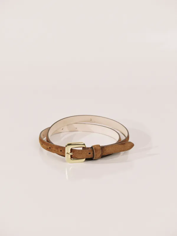 Mara Ochre Suede Gold made by Dehanche