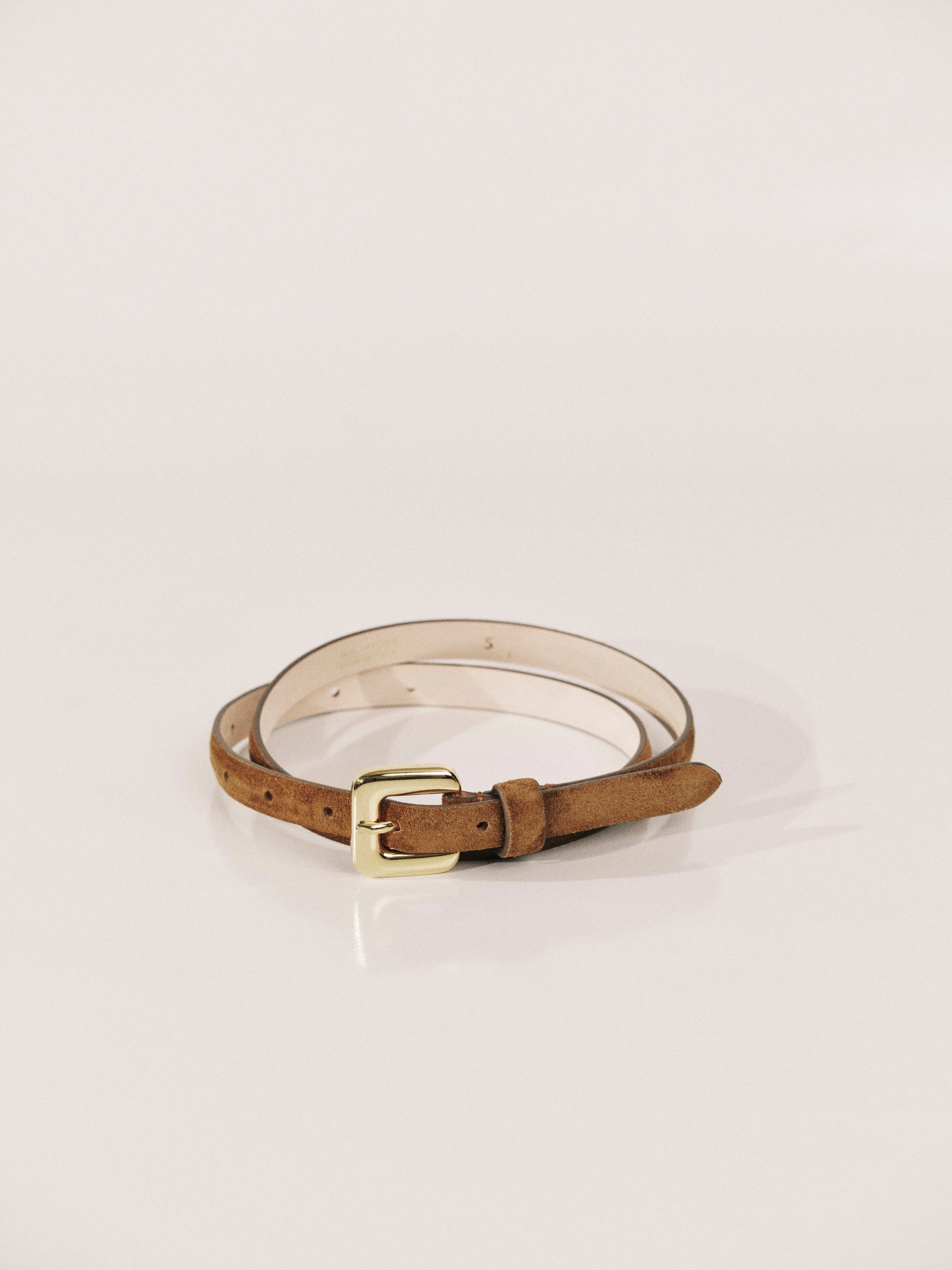 Mara Ochre Suede Gold sold by Dehanche