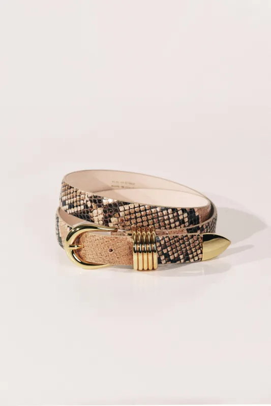 Hollyhock Sahara Snake Gold made by Dehanche