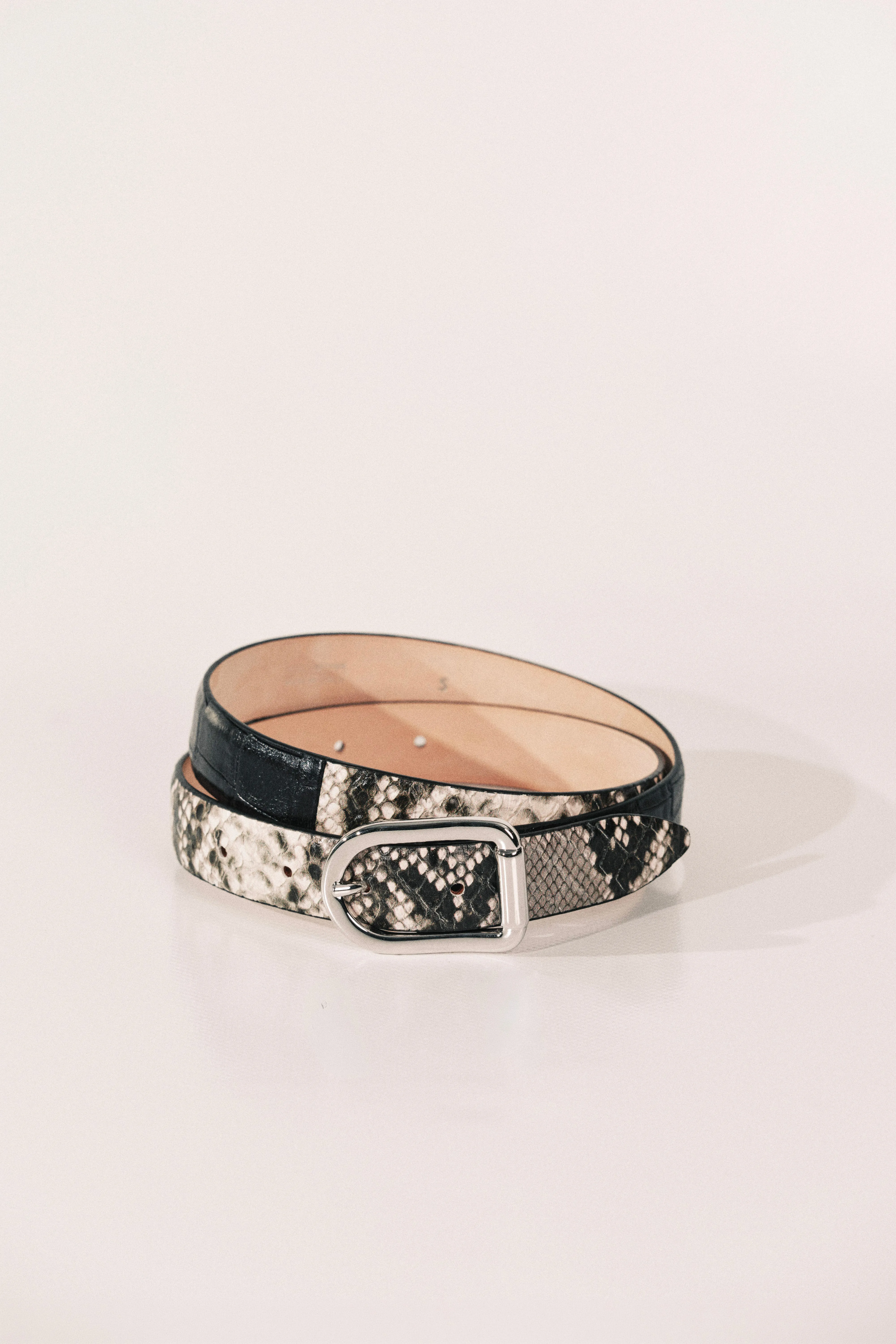 Mija Two Toned Snake & Black Croco sold by Dehanche