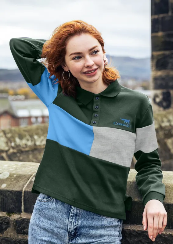 Moreton Rugby Shirt | Green sold by Cotswold Fox