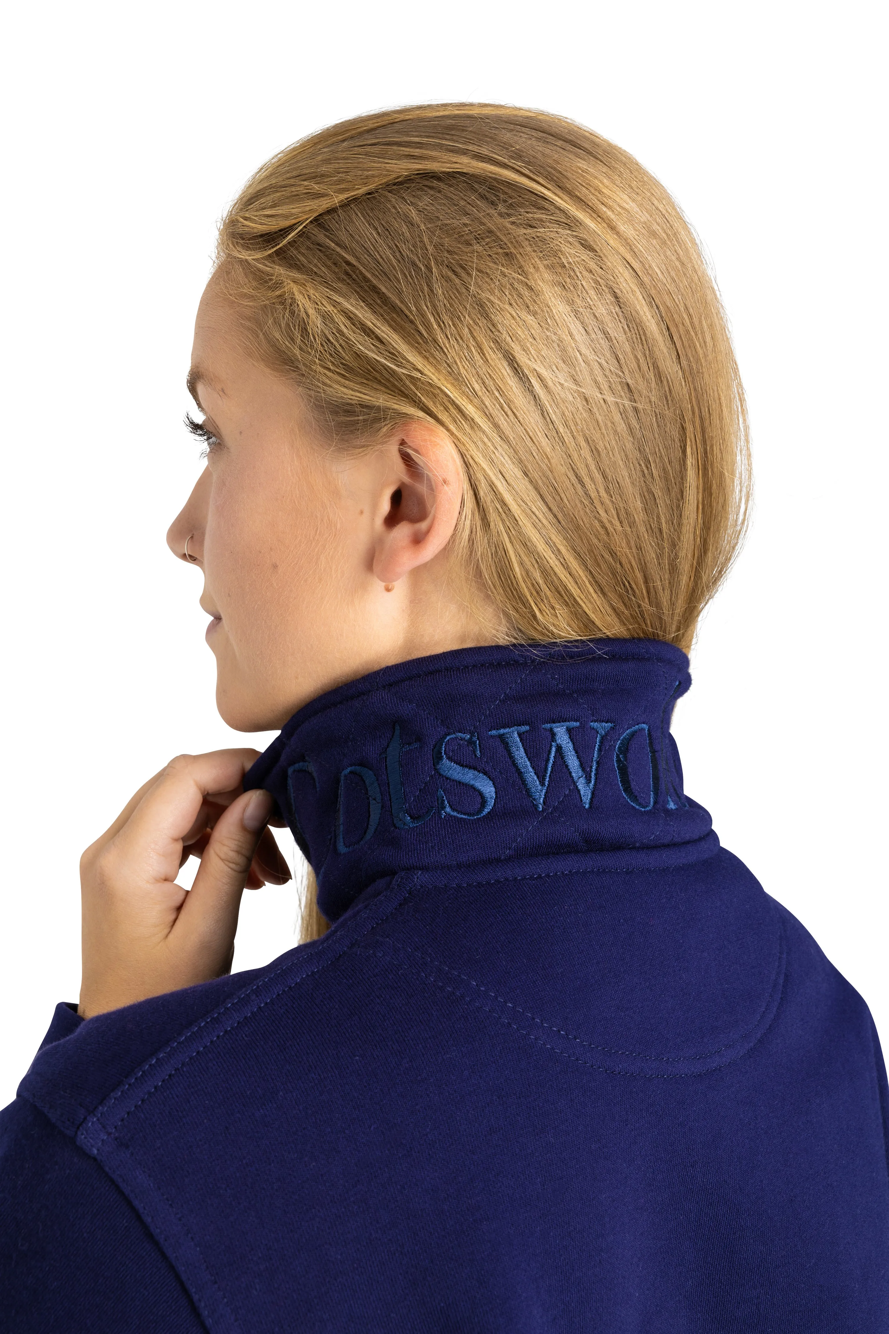 Tetbury Quarter Zip | Navy sold by Cotswold Fox product image thumbnail 5