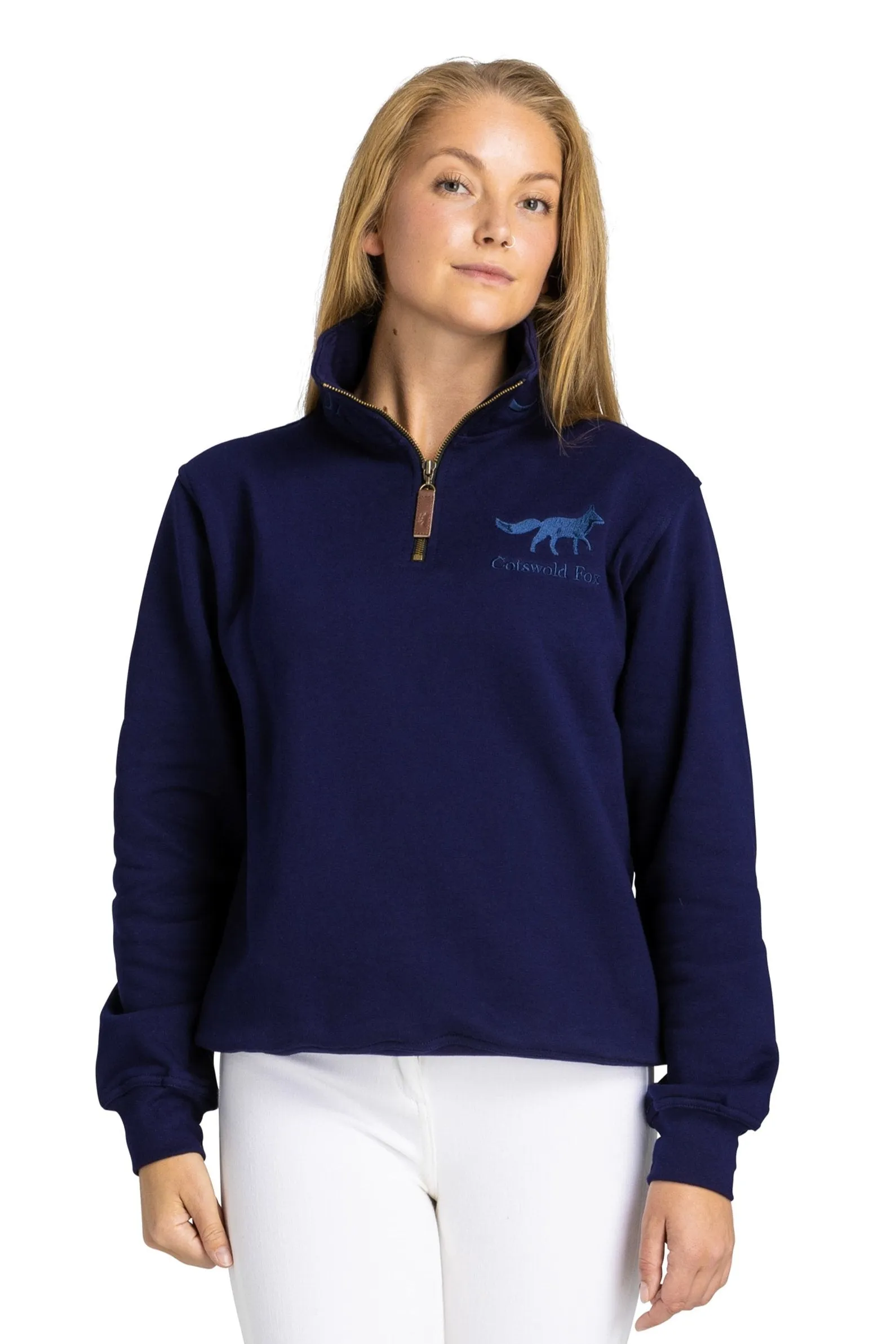 Tetbury Quarter Zip | Navy sold by Cotswold Fox product image thumbnail 4