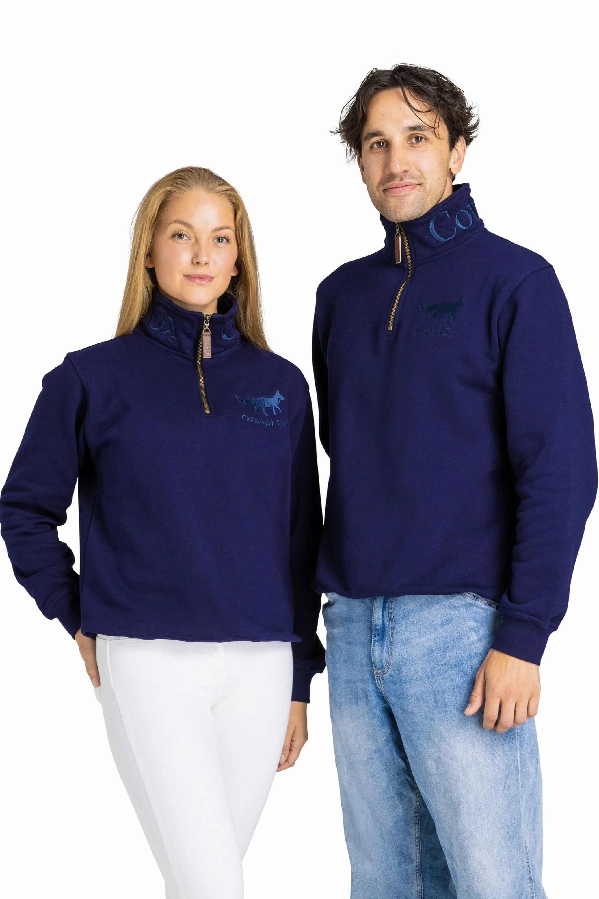 Tetbury Quarter Zip | Navy sold by Cotswold Fox product image thumbnail 2