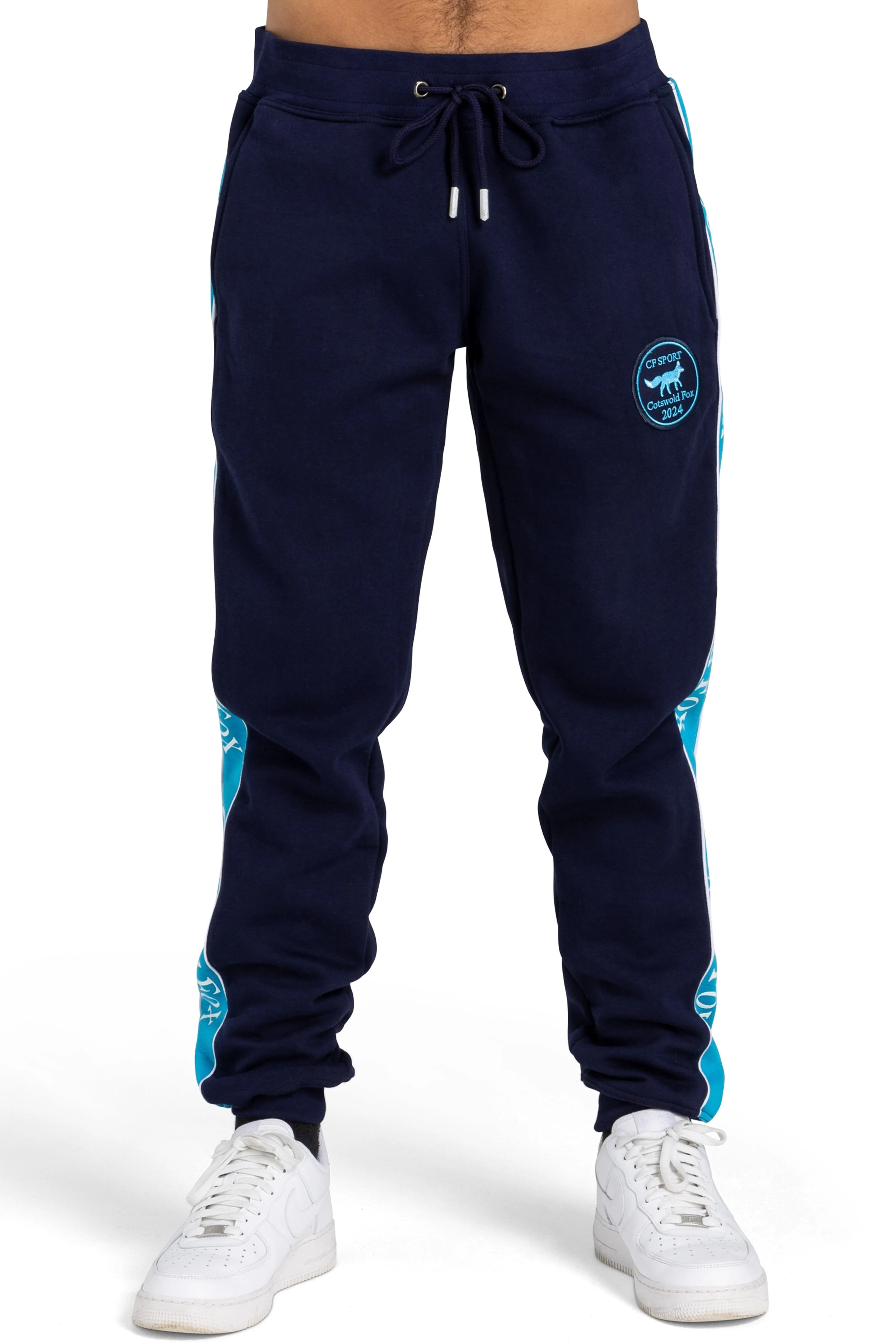 Unisex Cheltenham Joggers | Navy & Blue sold by Cotswold Fox product image thumbnail 3