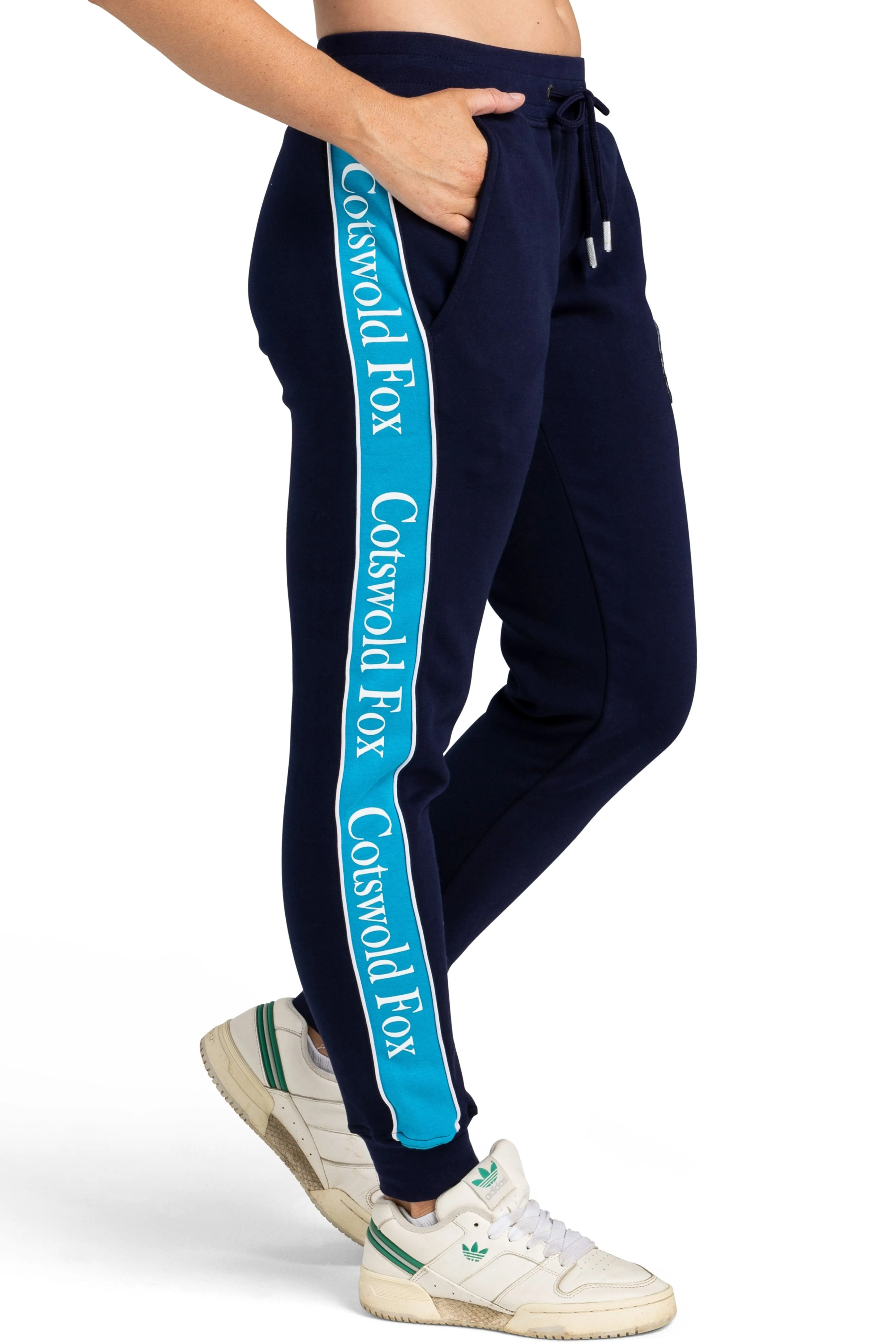 Unisex Cheltenham Joggers | Navy & Blue sold by Cotswold Fox product image thumbnail 2