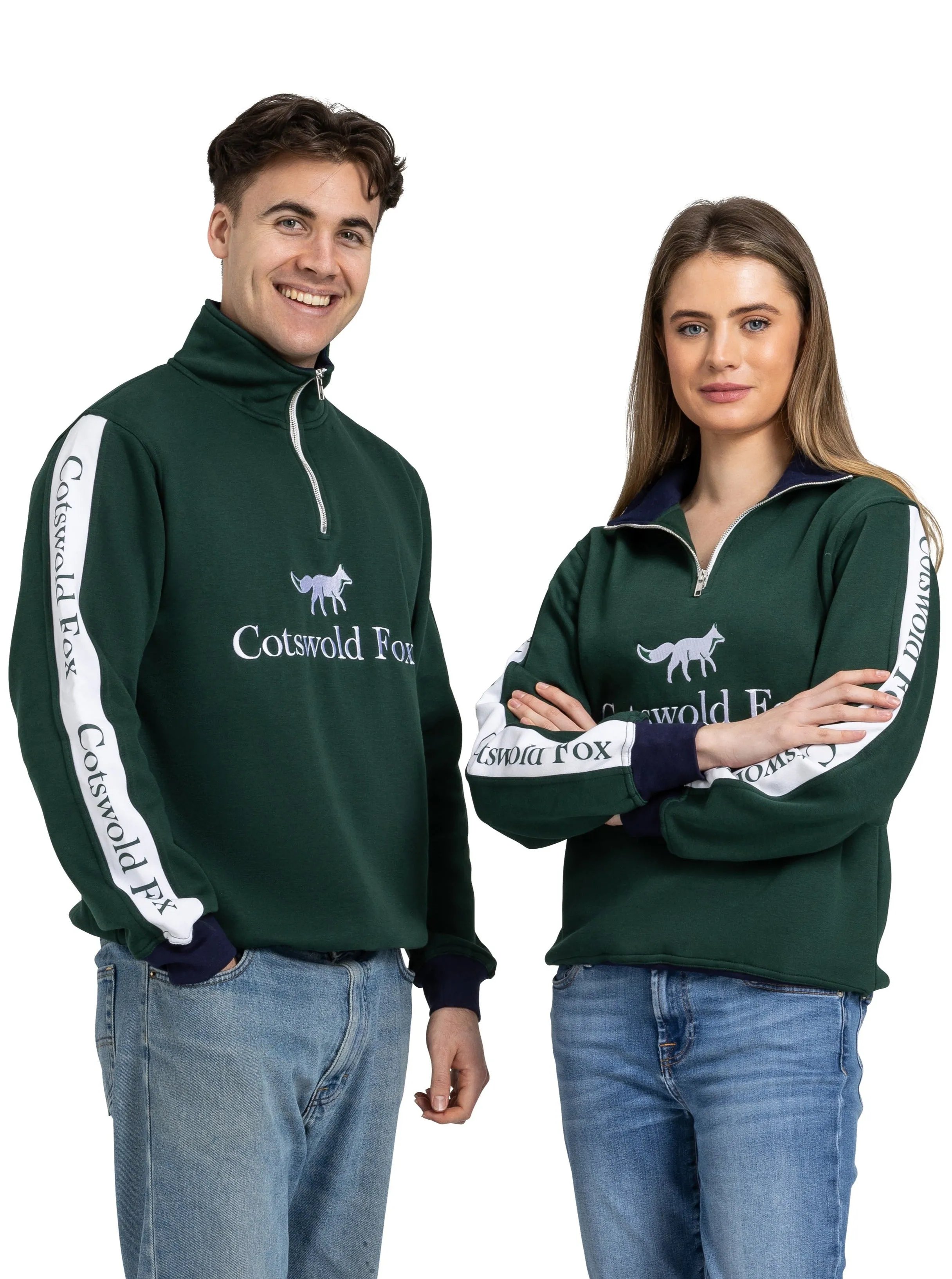 Cheltenham Quarter Zip | Green sold by Cotswold Fox product image thumbnail 2