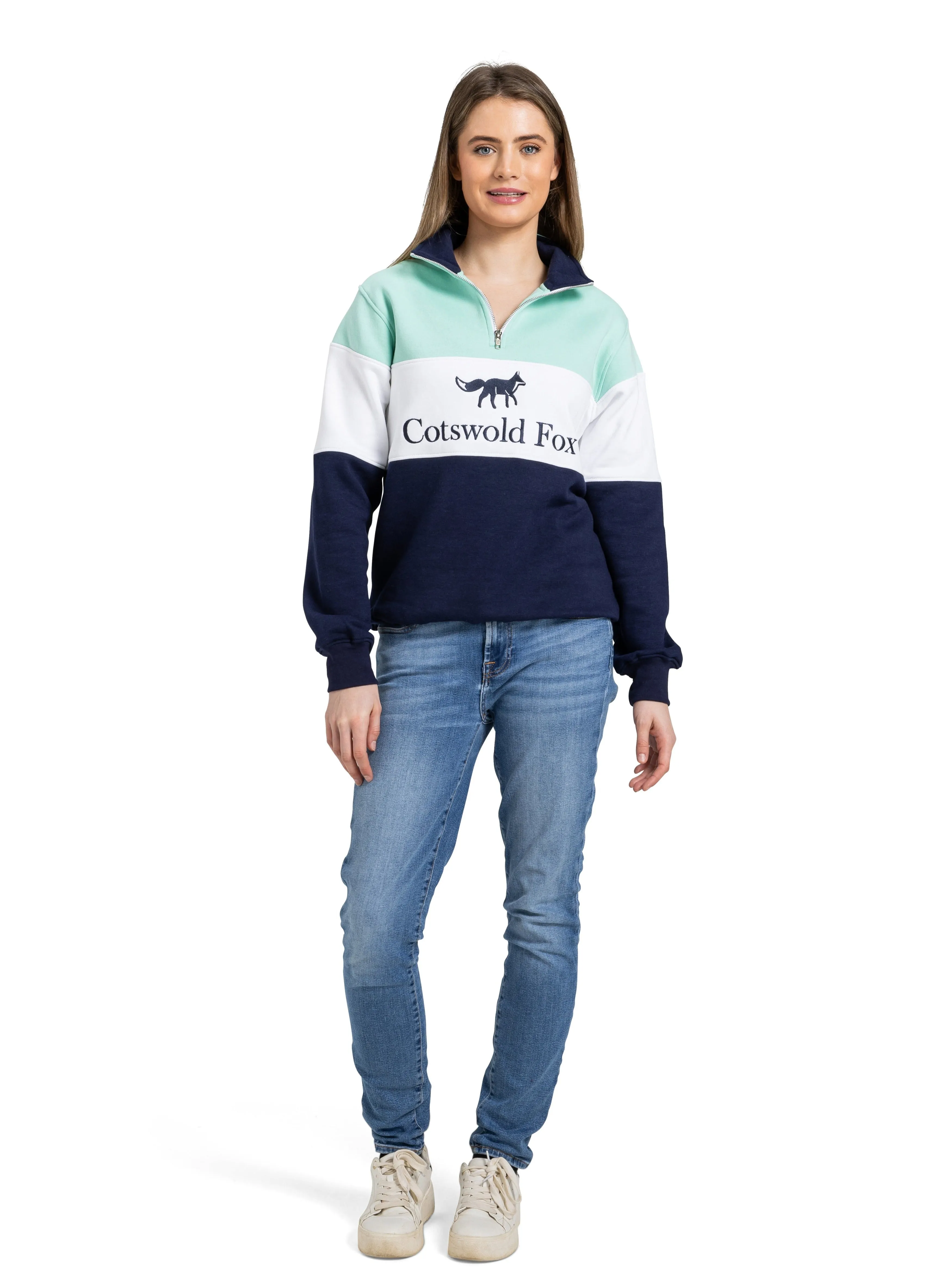 Cirencester Quarter Zip | Mint sold by Cotswold Fox product image thumbnail 4