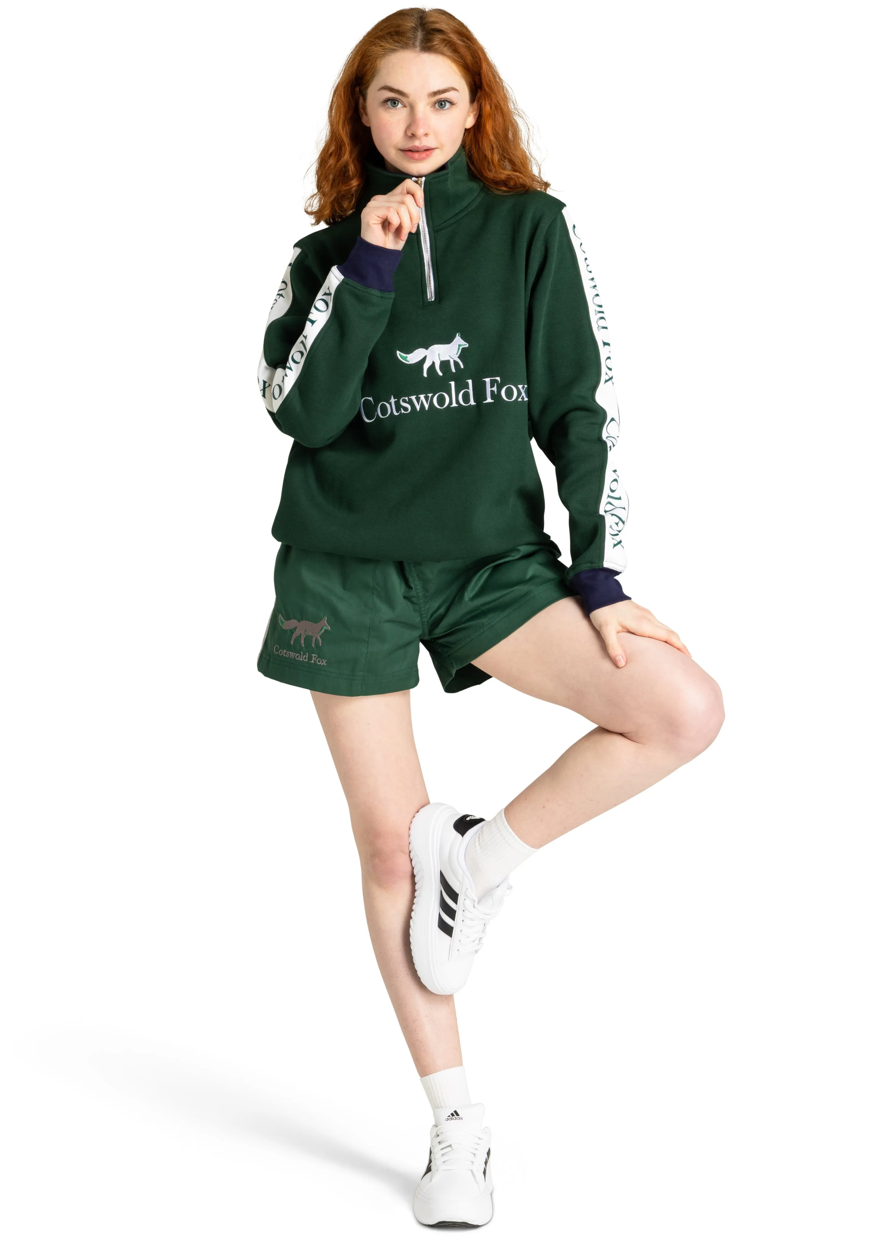 Unisex Cheltenham Shorts | Green sold by Cotswold Fox product image thumbnail 4