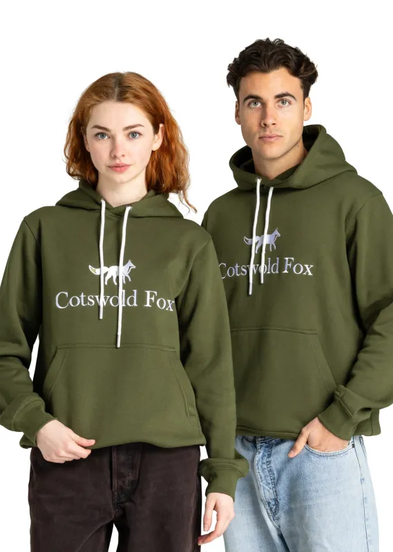 Heritage Unisex Hoodie | Basil sold by Cotswold Fox