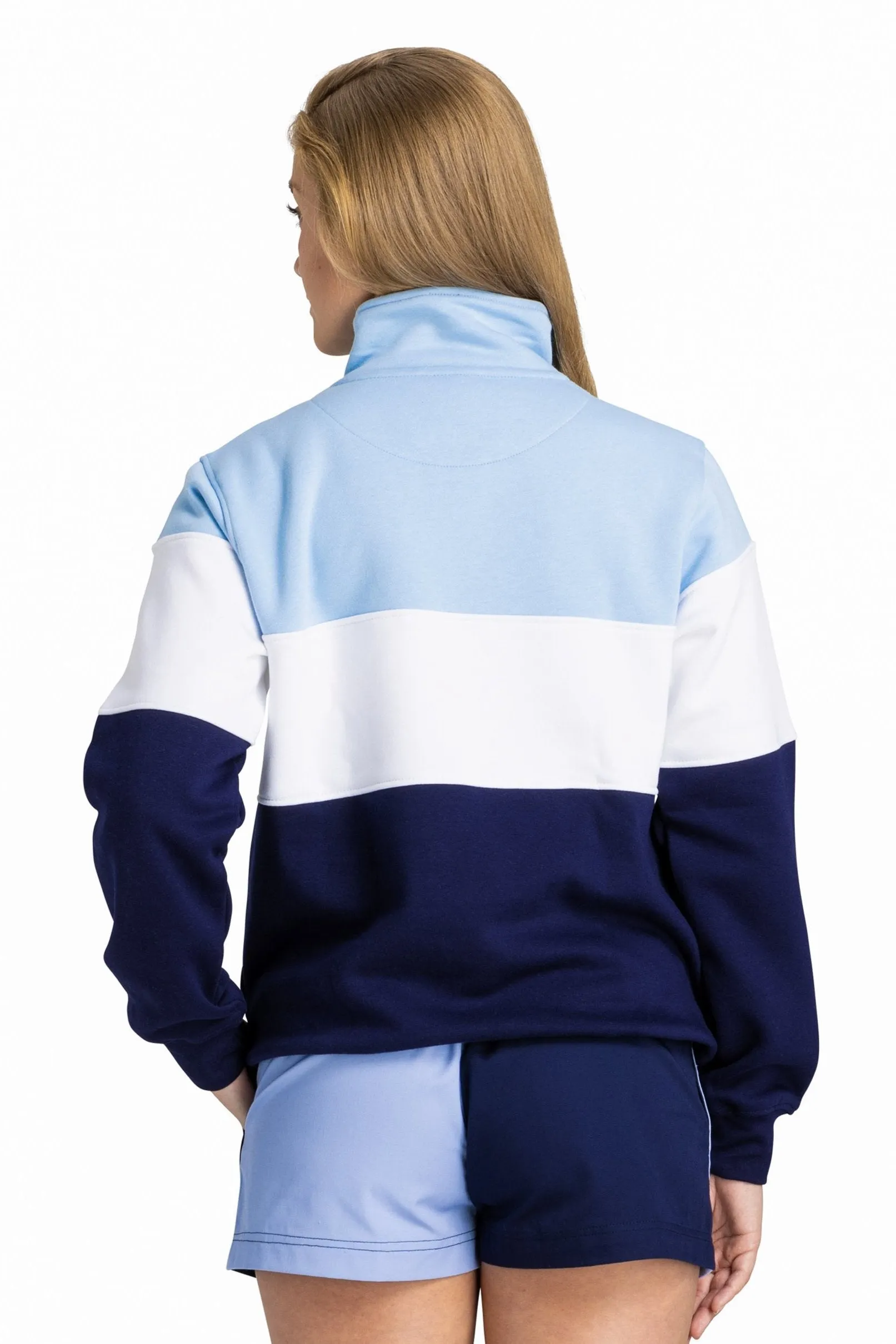 Cirencester Quarter Zip | Cornflower Blue sold by Cotswold Fox product image thumbnail 5