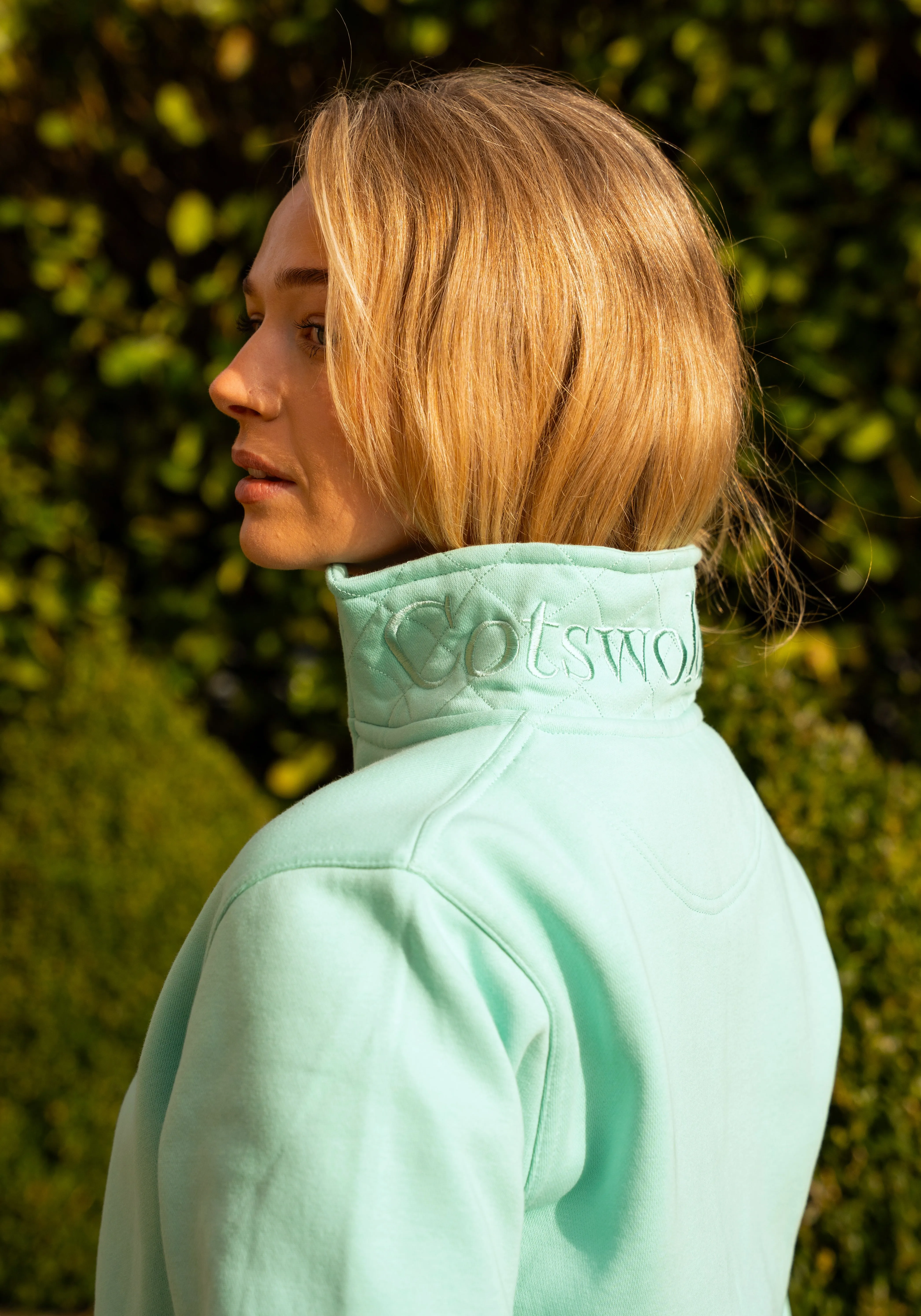 Tetbury Quarter Zip | Mint sold by Cotswold Fox product image thumbnail 5