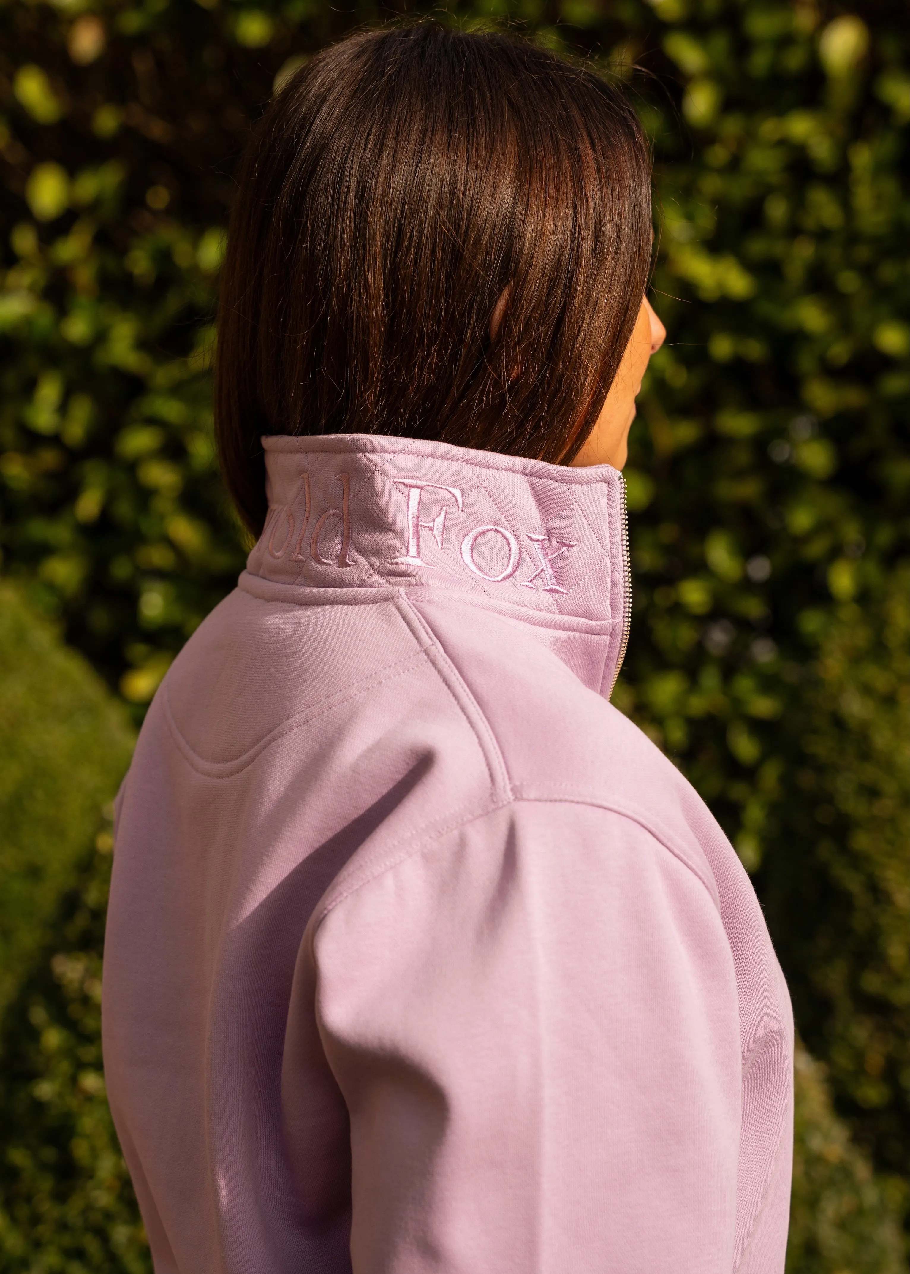 Tetbury Quarter Zip | Lilac sold by Cotswold Fox product image thumbnail 3