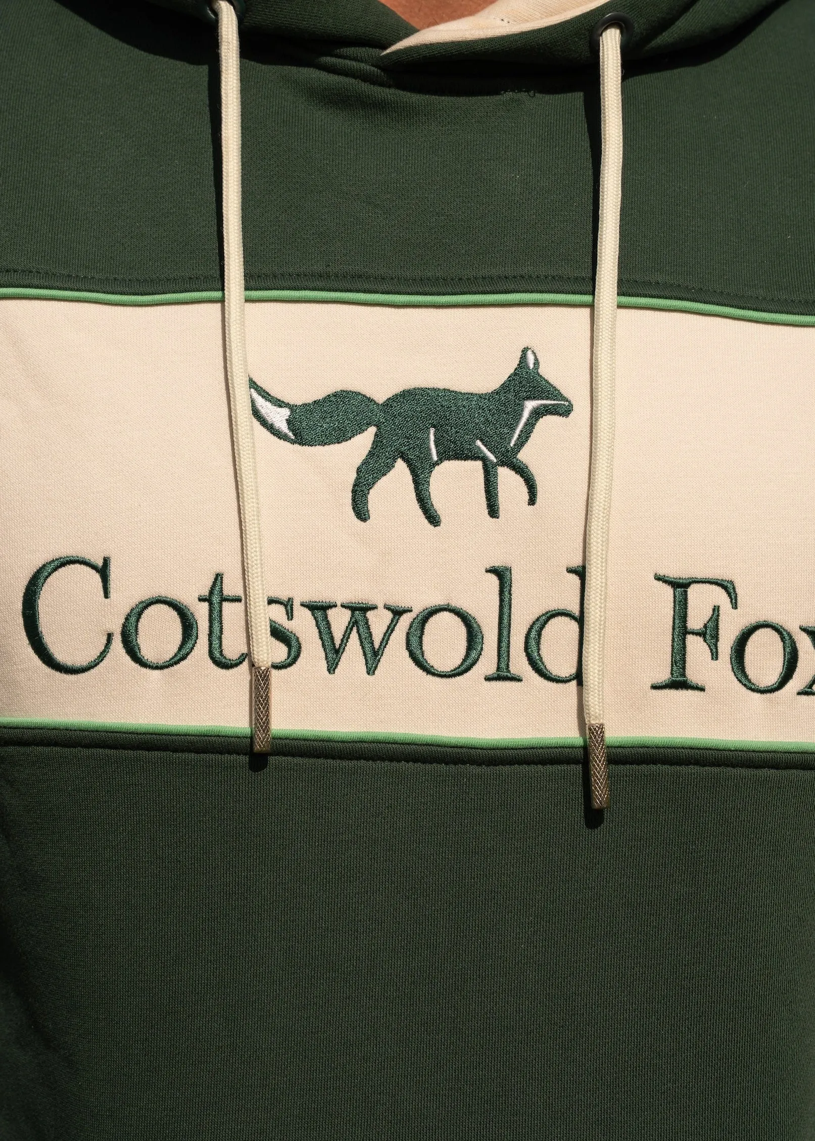Bibury Hoodie | Green sold by Cotswold Fox product image thumbnail 5