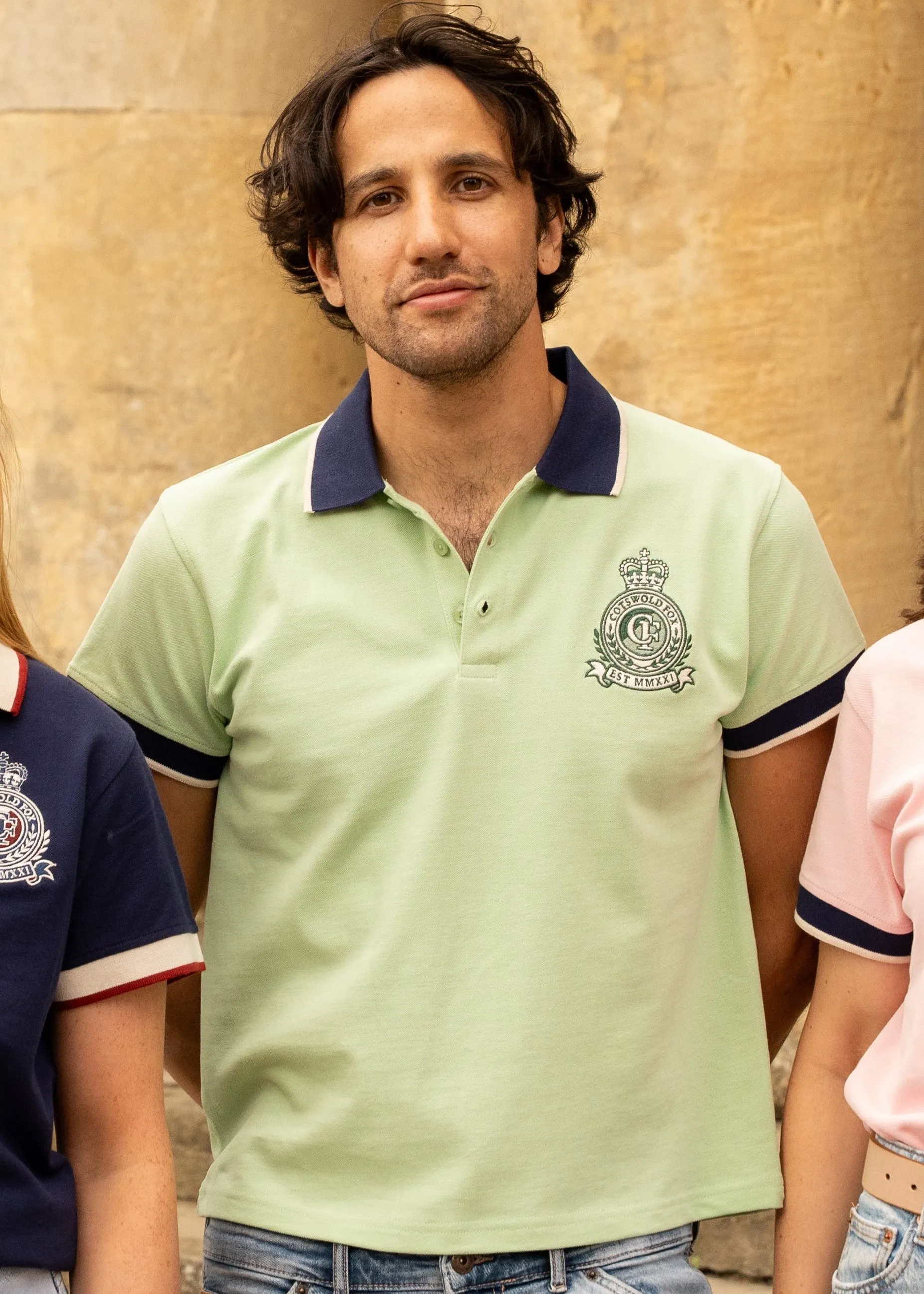 Heritage Polo Shirt | Washed Mint sold by Cotswold Fox product image thumbnail 5