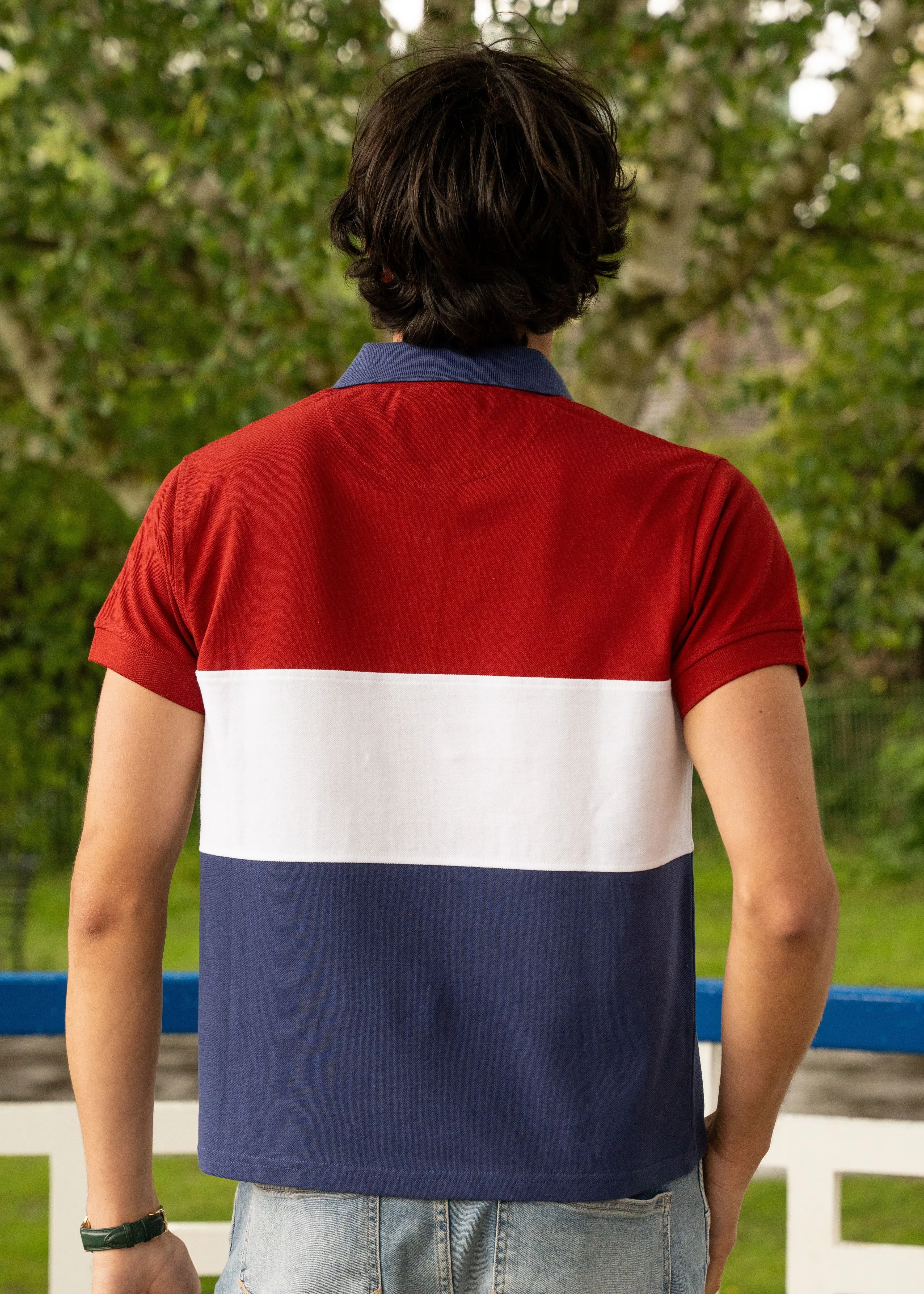 Cirencester Polo Shirt | Burgundy sold by Cotswold Fox product image thumbnail 3