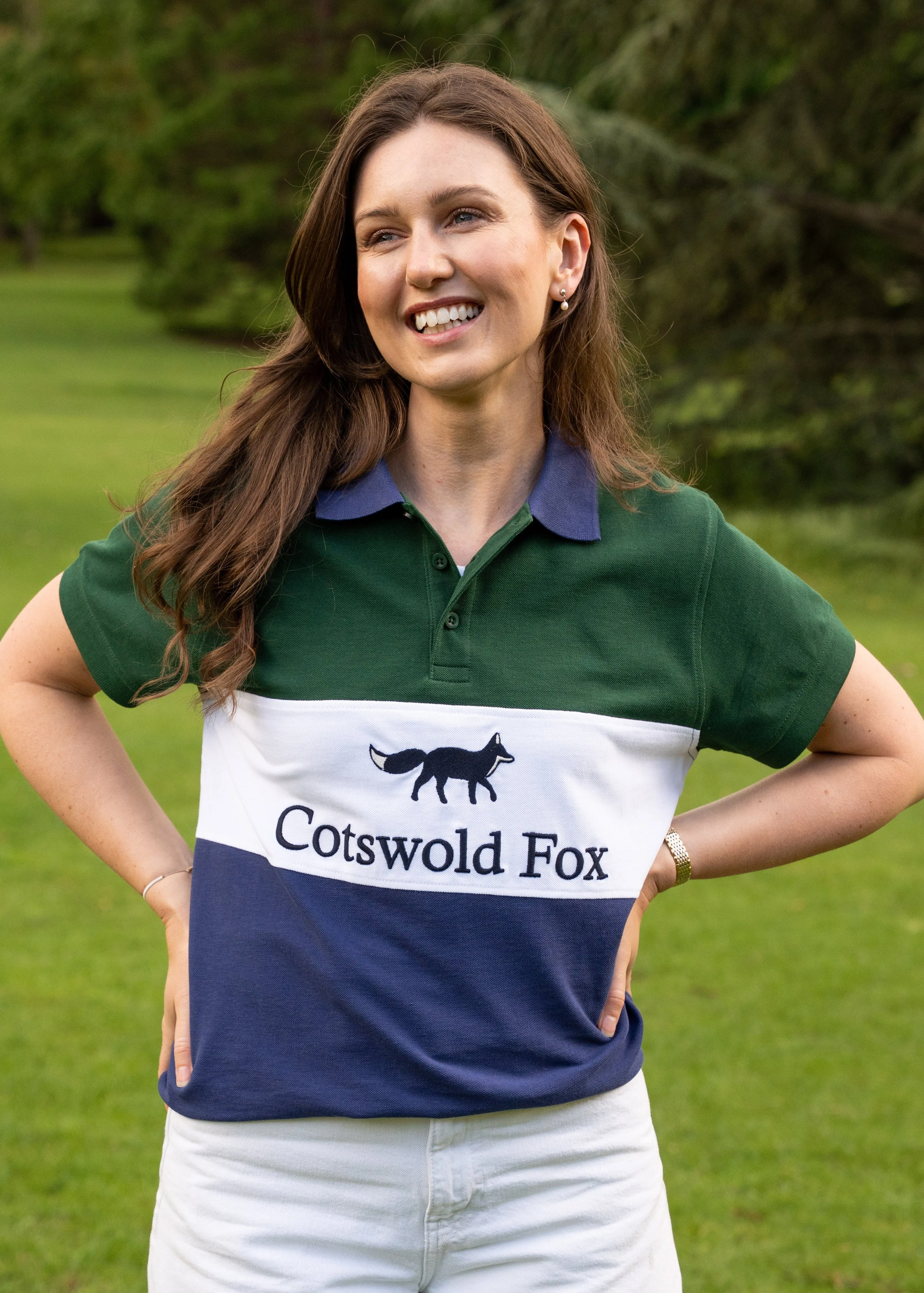 Cirencester Polo Shirt | Green sold by Cotswold Fox product image thumbnail 2