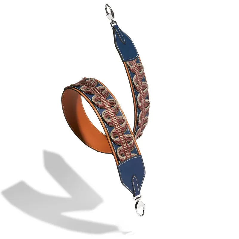 Josapha Passementerie Strap in Occitan Héritage leather sold by Joseph Duclos