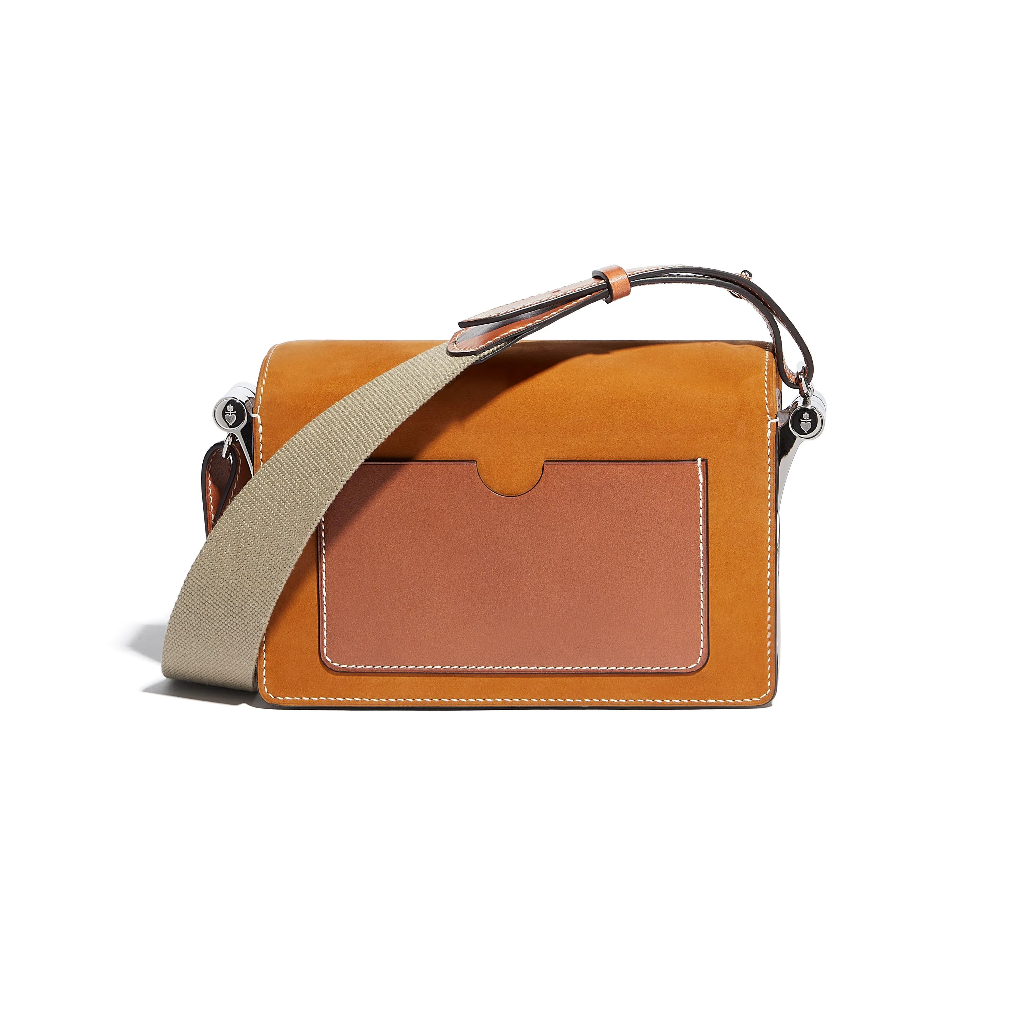 Saint-Clair Messenger in Miel Arpège leather sold by Joseph Duclos product image thumbnail 3