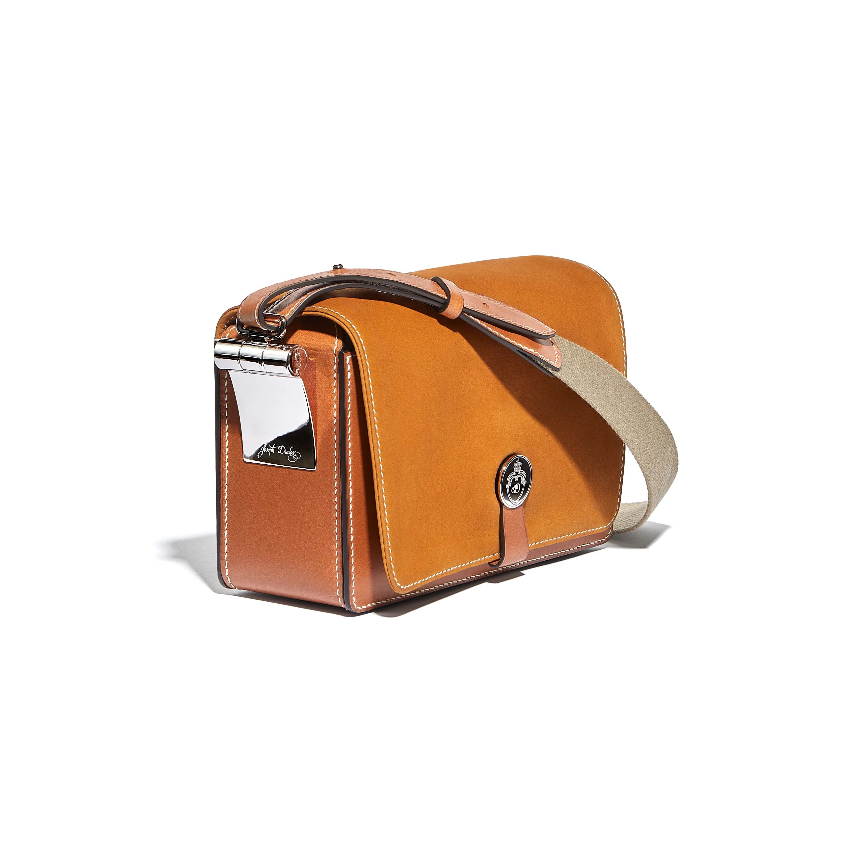 Saint-Clair Messenger in Miel Arpège leather sold by Joseph Duclos product image thumbnail 4