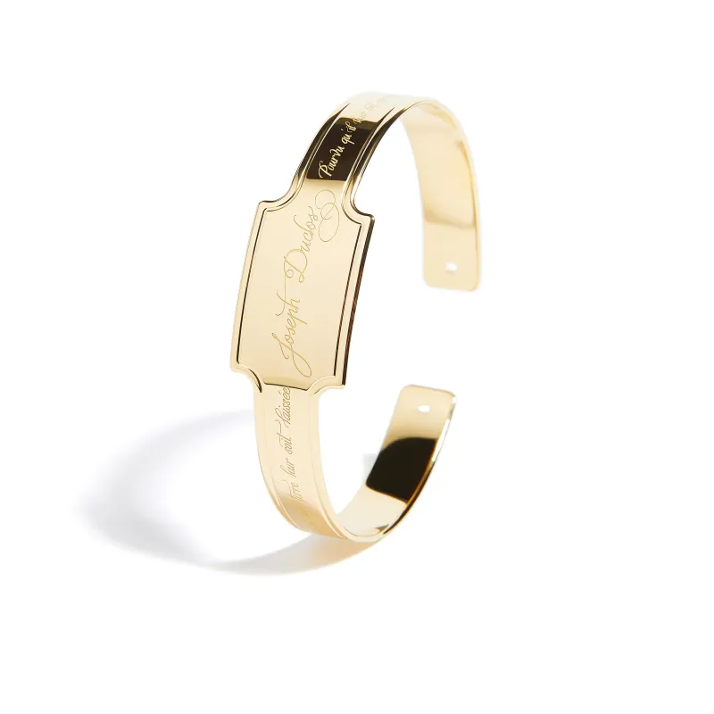 Diane Parure Bracelet in Gold Plated Brass sold by Joseph Duclos