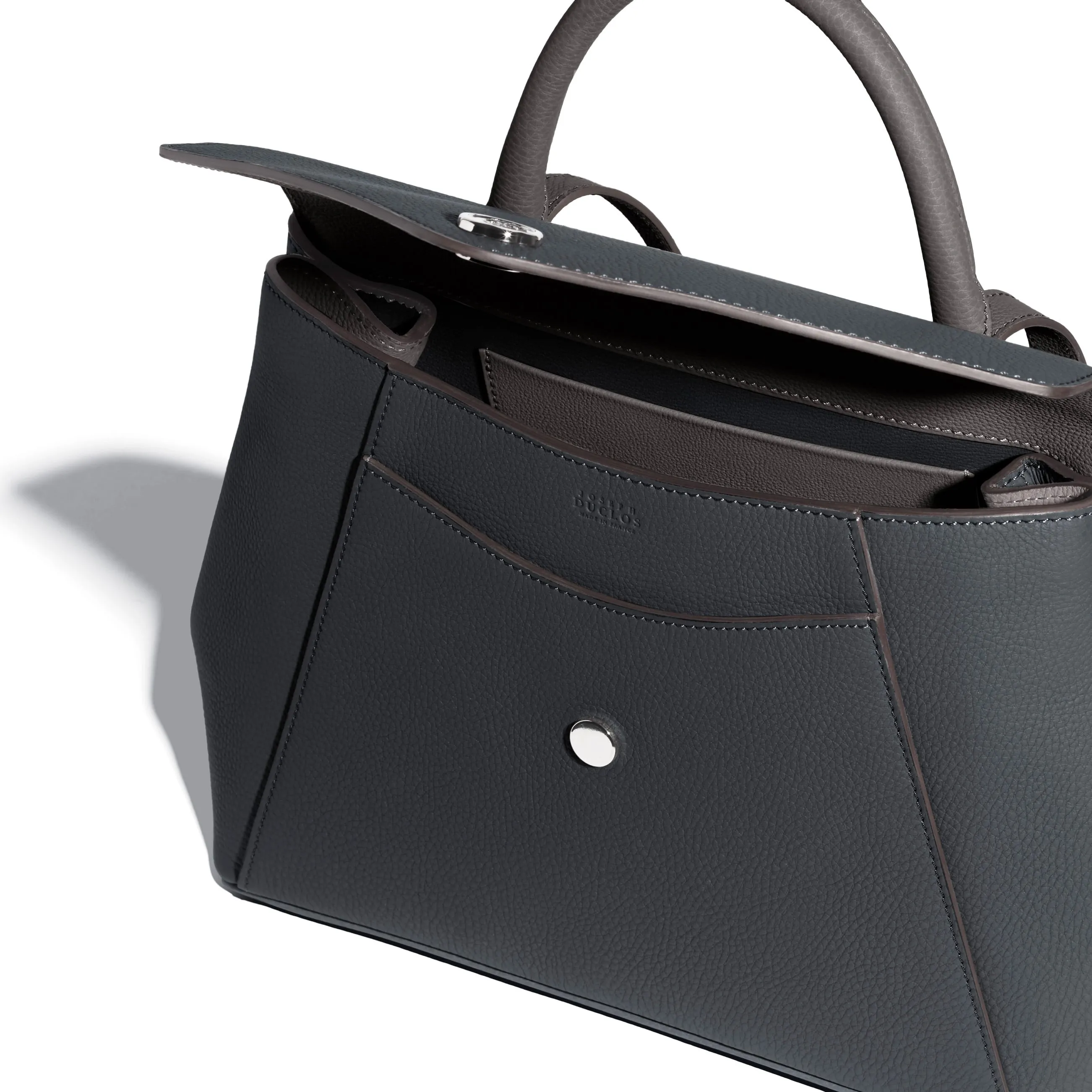 Fontélie Bag in Gris Foncé Concerto leather sold by Joseph Duclos product image thumbnail 4