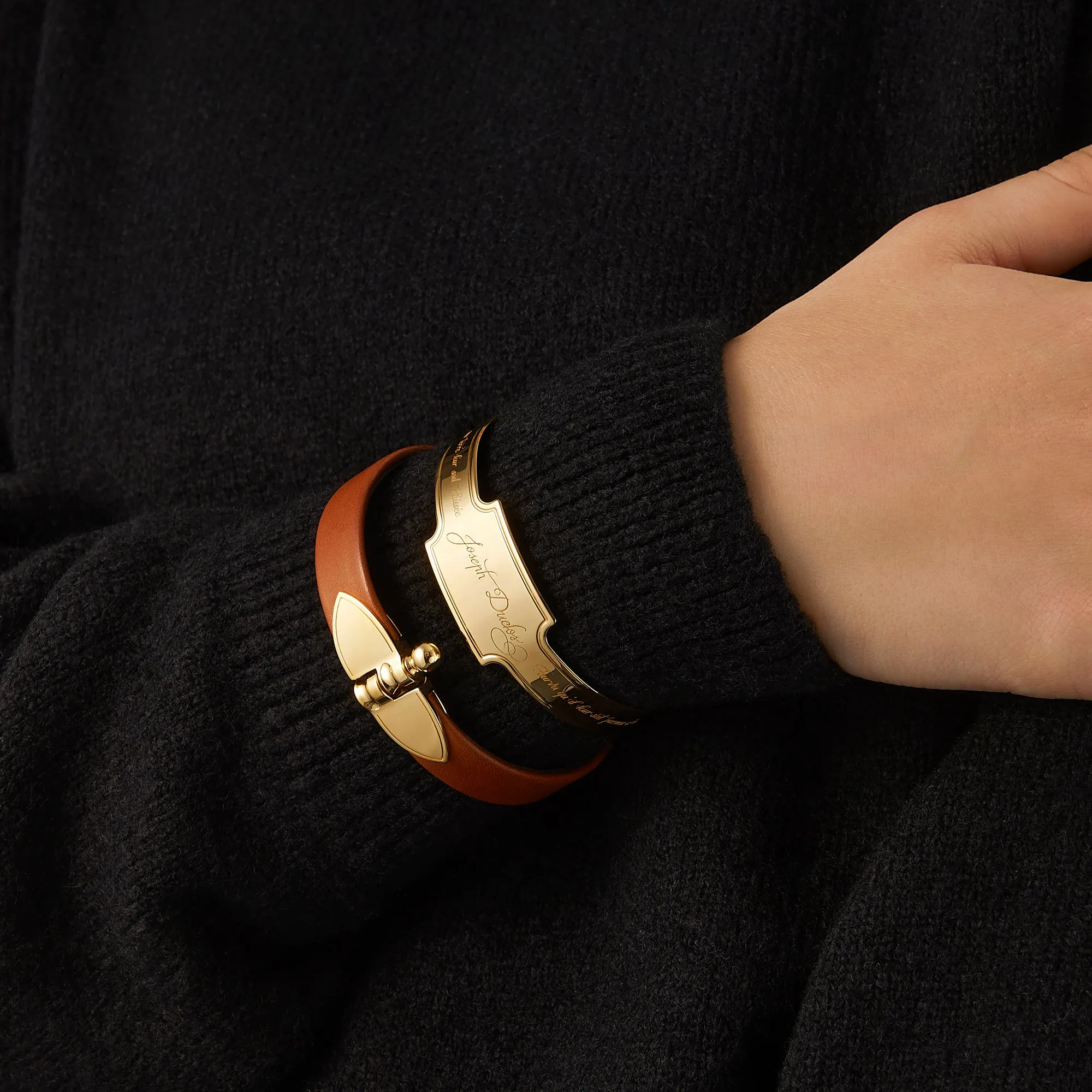 Diane Parure Bracelet in Palladium Plated Brass sold by Joseph Duclos product image thumbnail 4