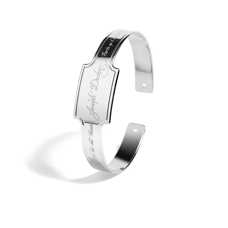 Diane Parure Bracelet in Palladium Plated Brass sold by Joseph Duclos