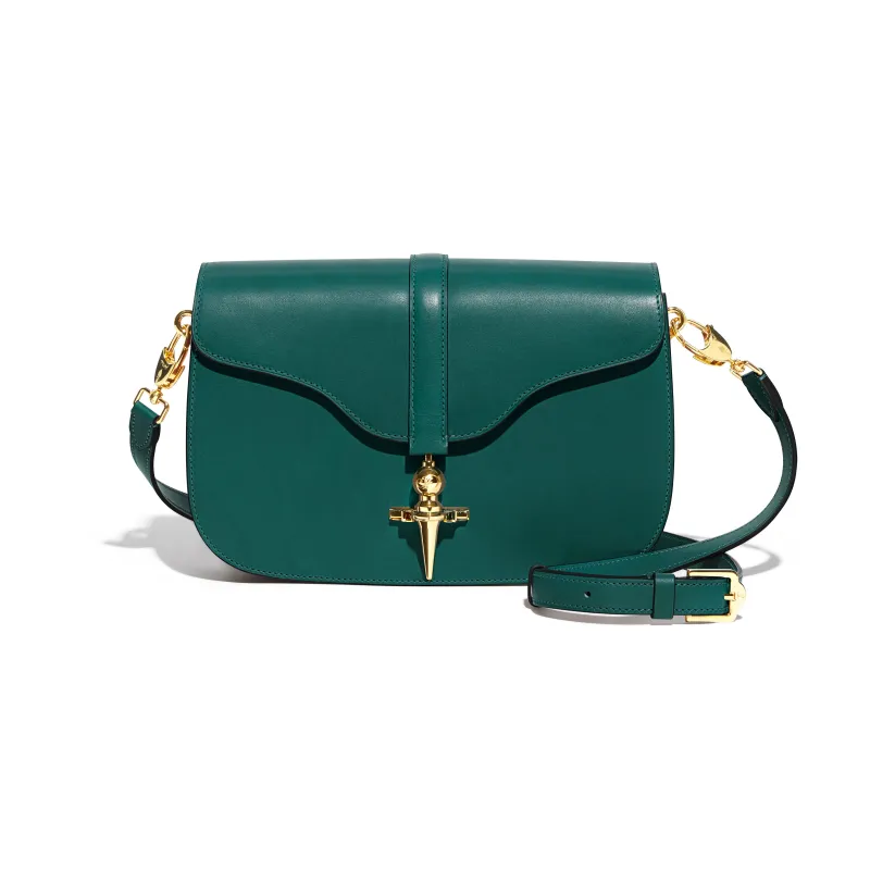 Diane Messenger in Nénuphar Héritage leather sold by Joseph Duclos