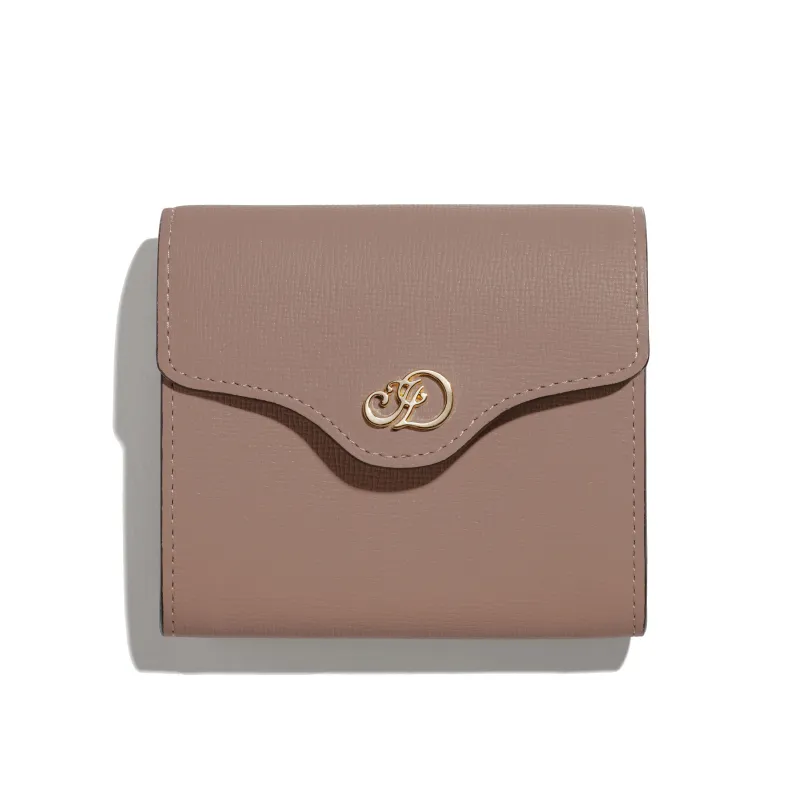 Diane Mini Wallet in Marron Glacé Tempo leather sold by Joseph Duclos