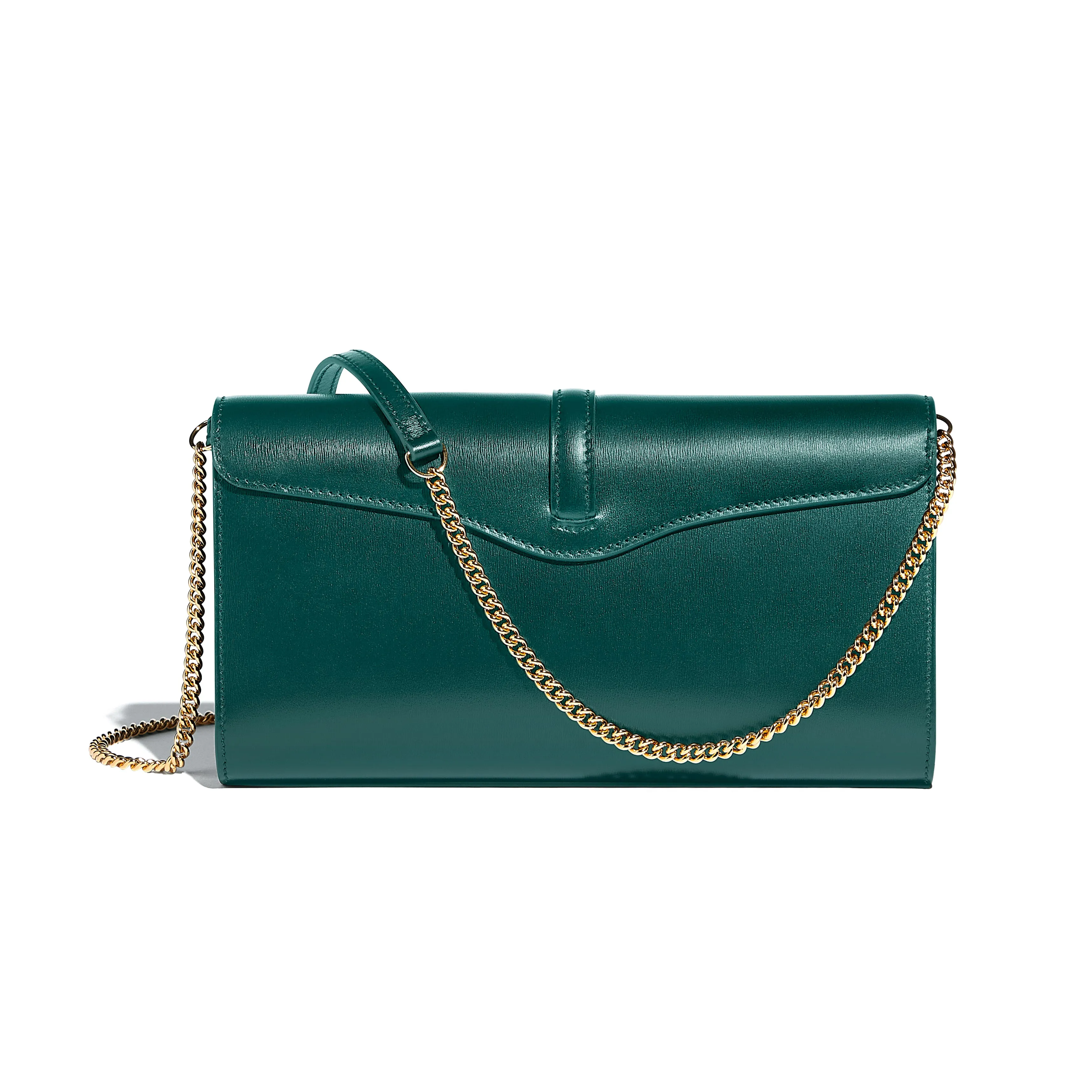 Diane Clutch in Paon Lumière leather sold by Joseph Duclos product image thumbnail 3