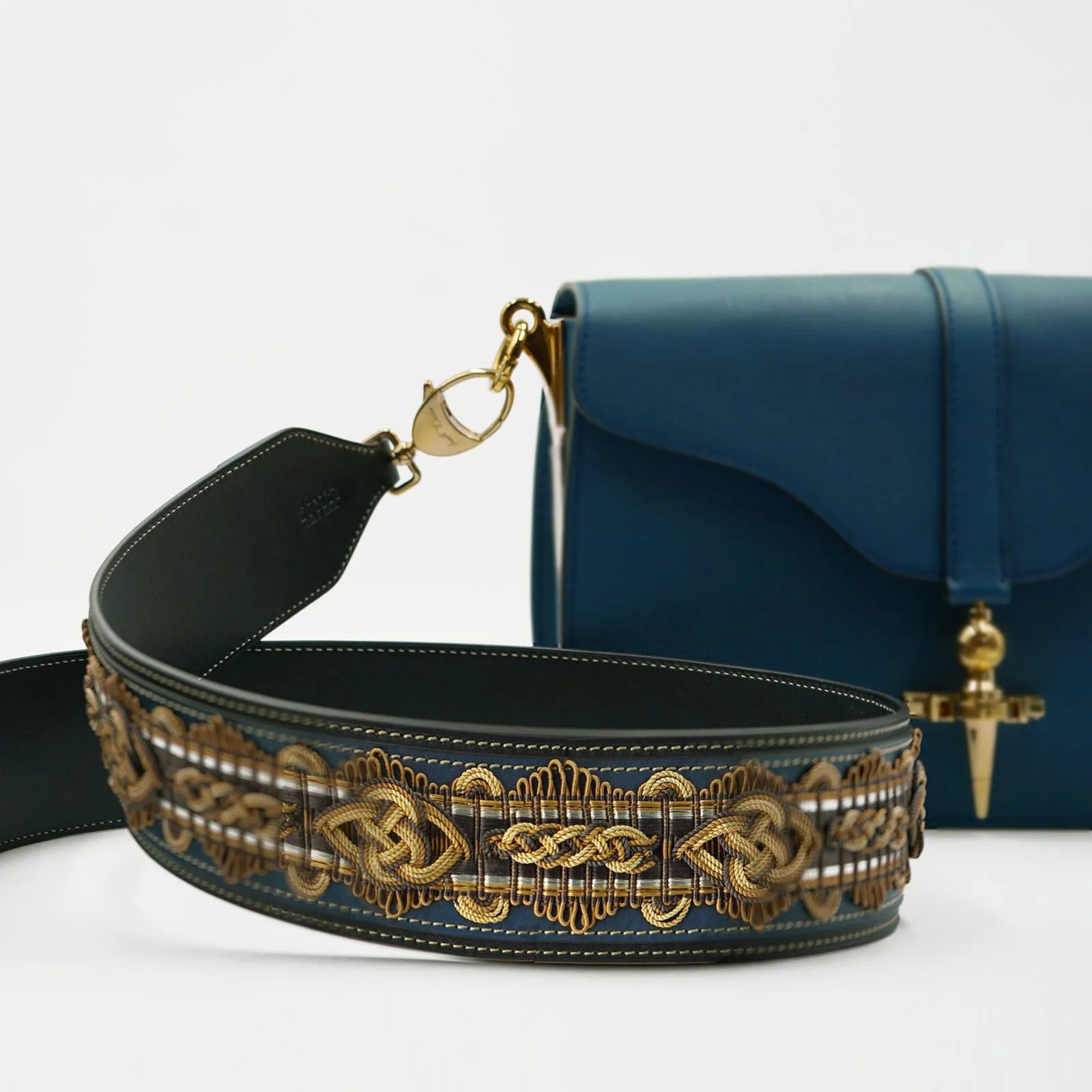 Diderot Passementerie Strap in Occitan Héritage leather - Edition limited to 7 copies sold by Joseph Duclos product image thumbnail 2