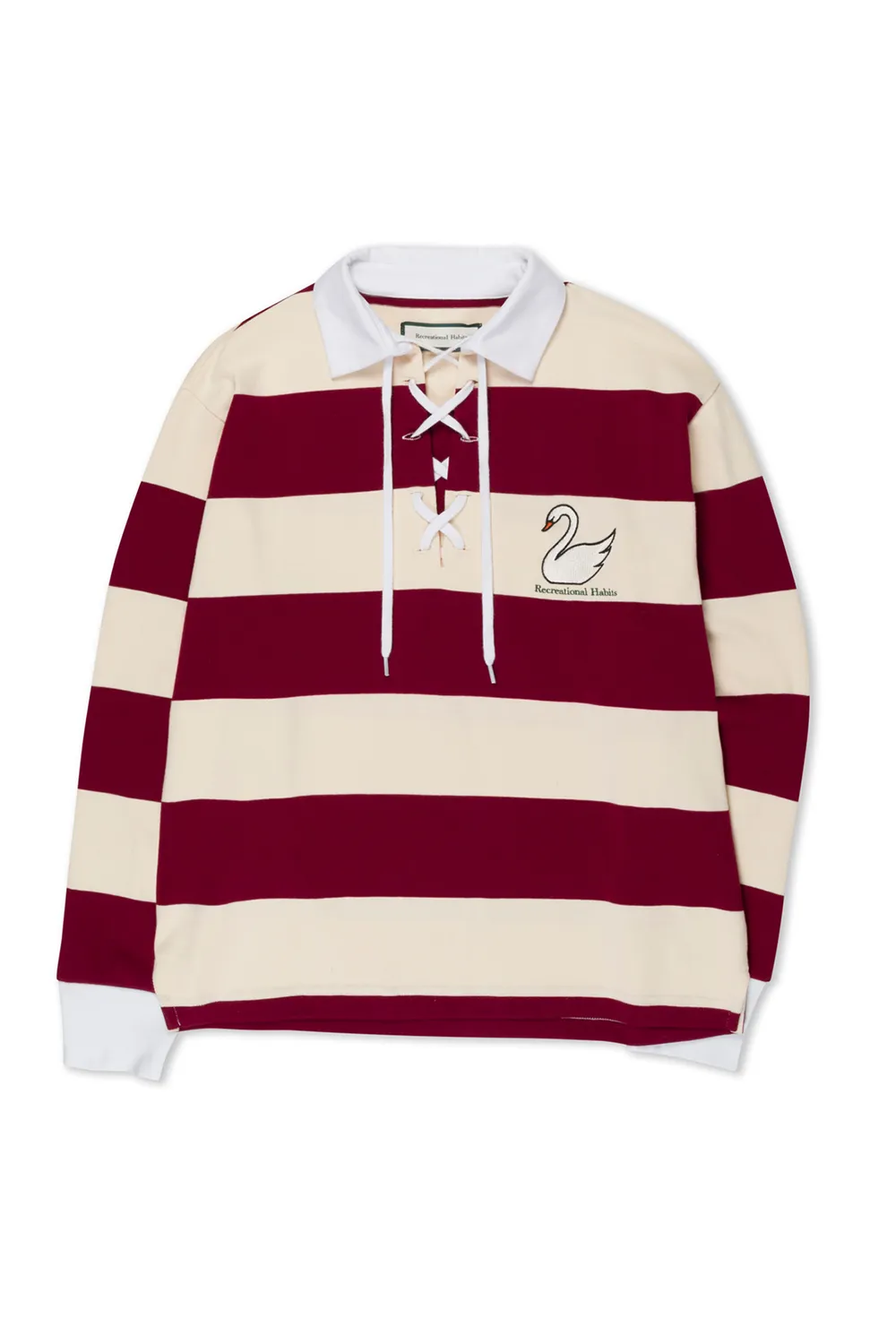 Ilona Striped Rugby in Maroon sold by Recreational Habits product image thumbnail 4