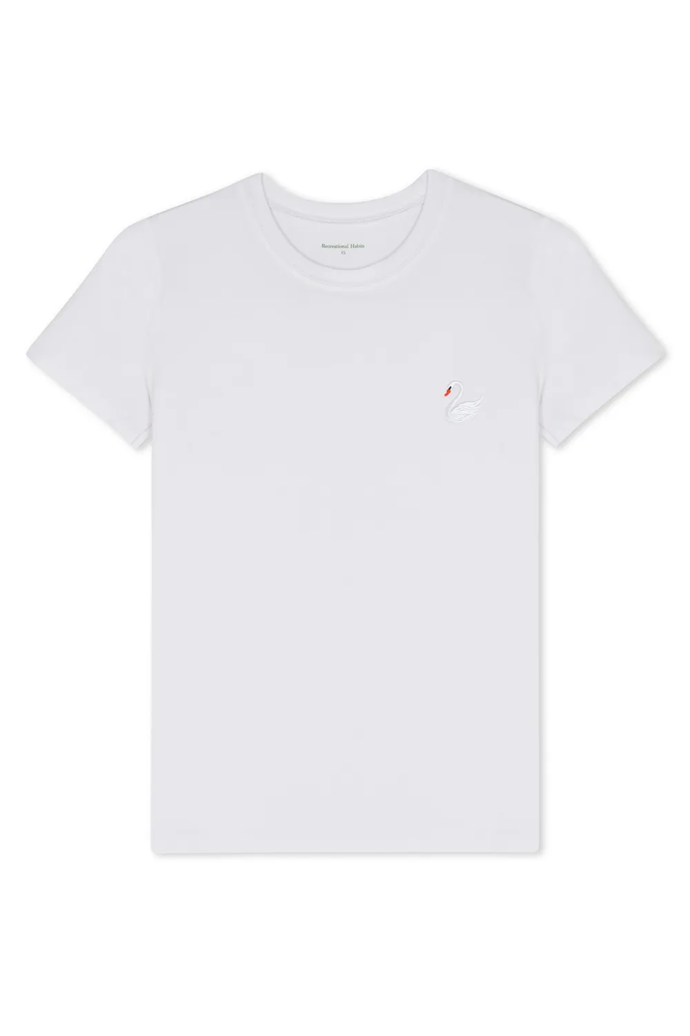 Paley Swan Tee in White sold by Recreational Habits product image thumbnail 5