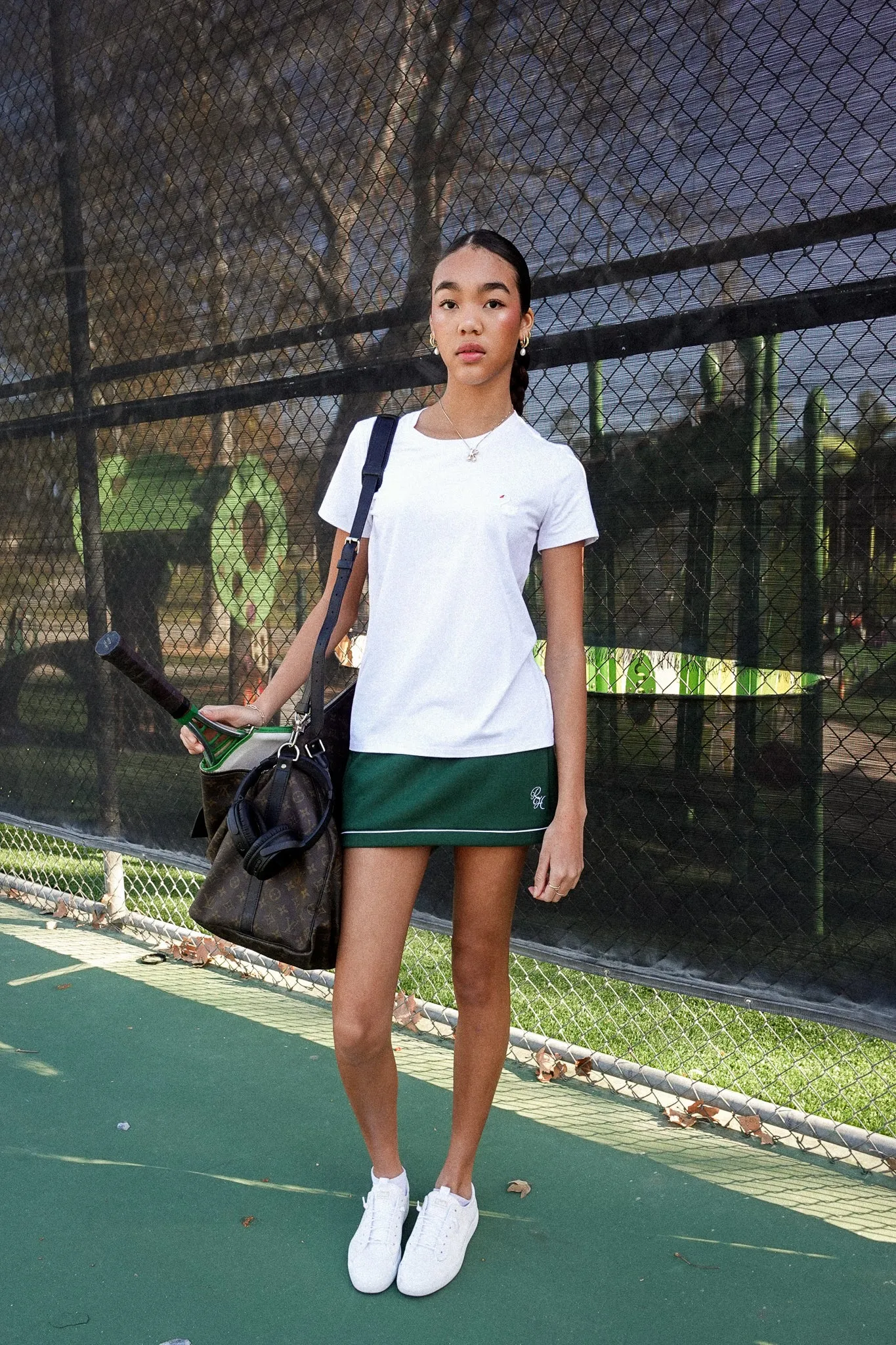 Paley Swan Tee in White sold by Recreational Habits product image thumbnail 3