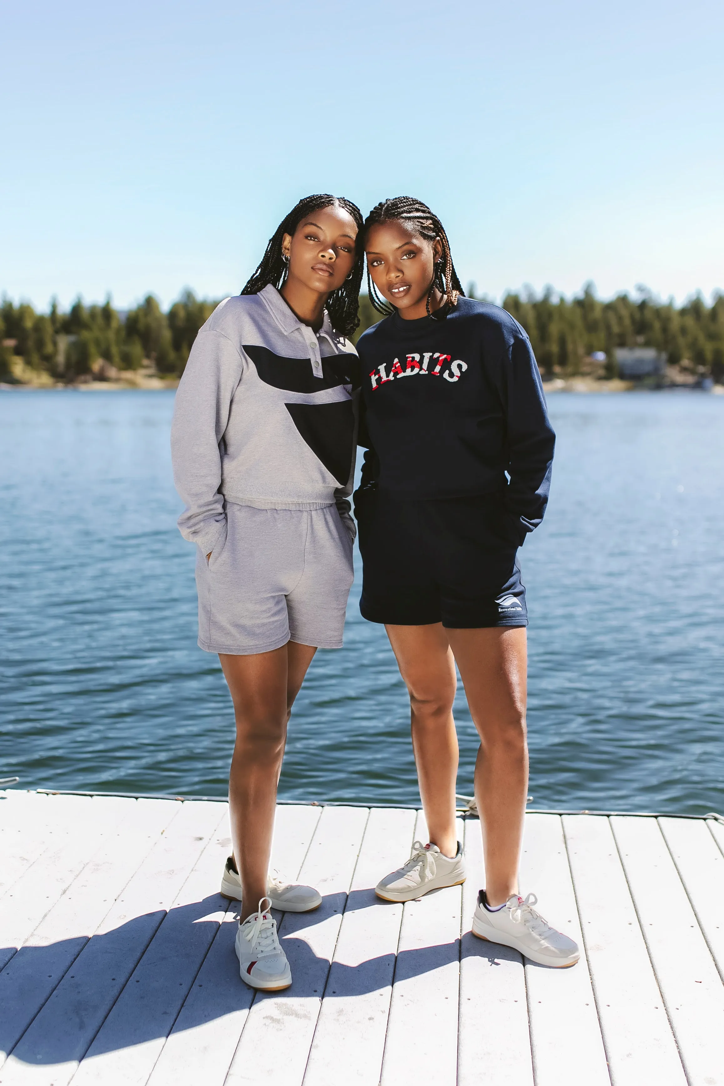 Recreational Habits x Keds Cotton Short in Navy sold by Recreational Habits product image thumbnail 2